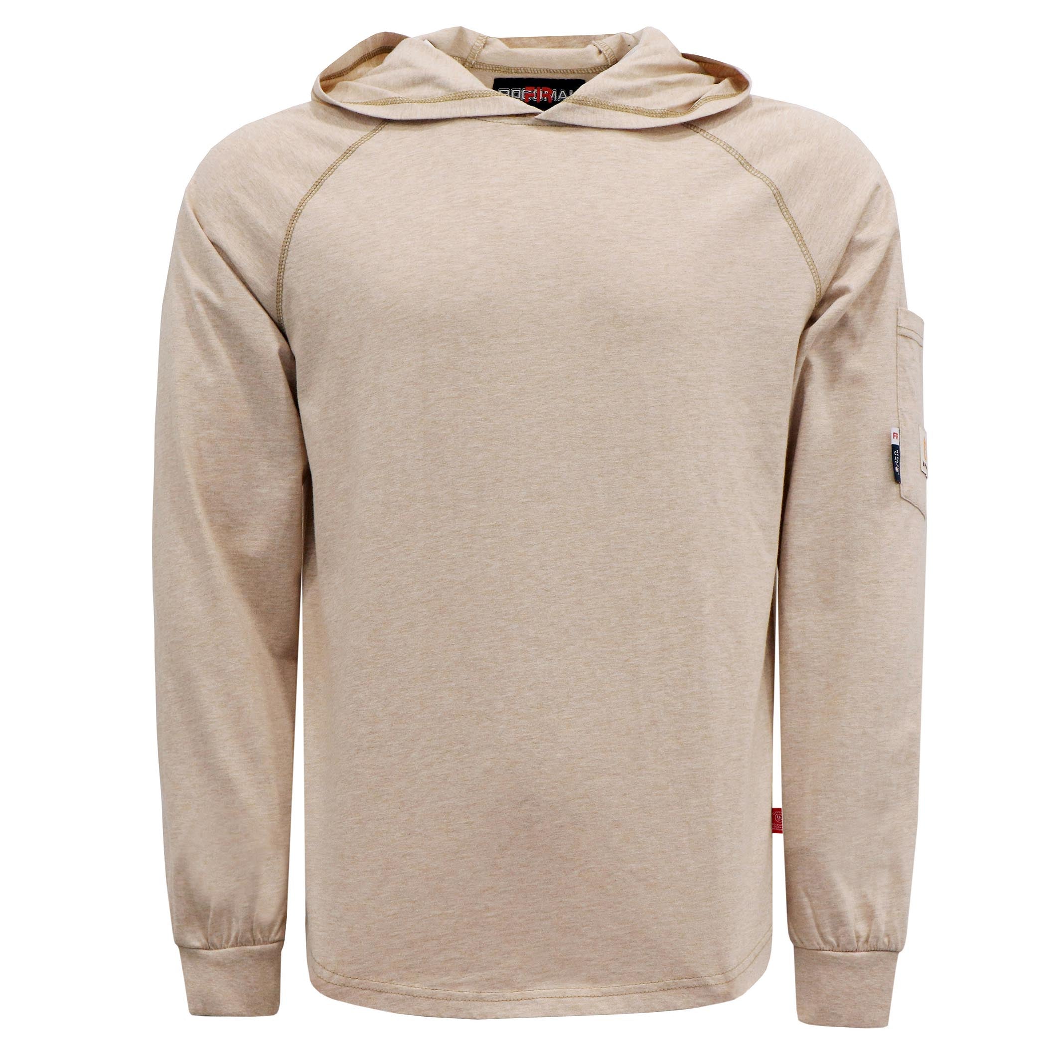 6OZ Buttonless Hoodie T-Shirts/Decorative Thread-6322