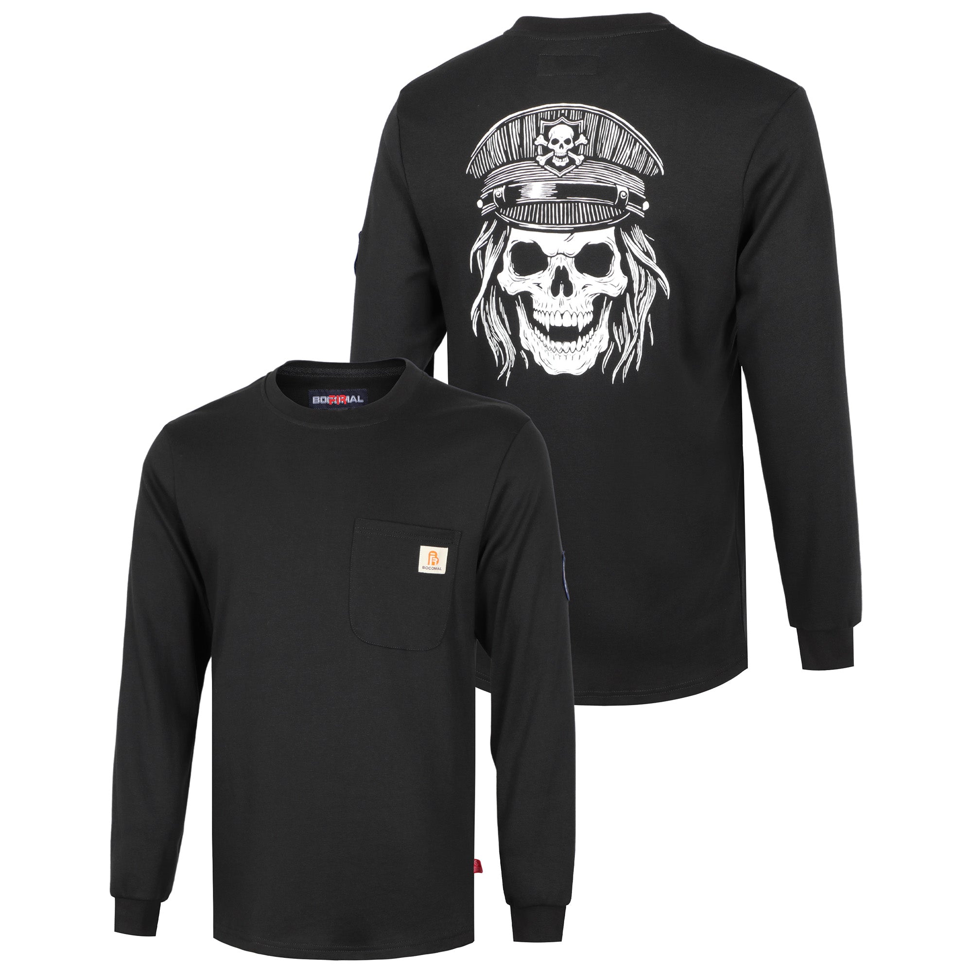 Printed Series Flame Resistant NFPA2112 CAT2 Work T-Shirt/Hoodies(Final Sale)