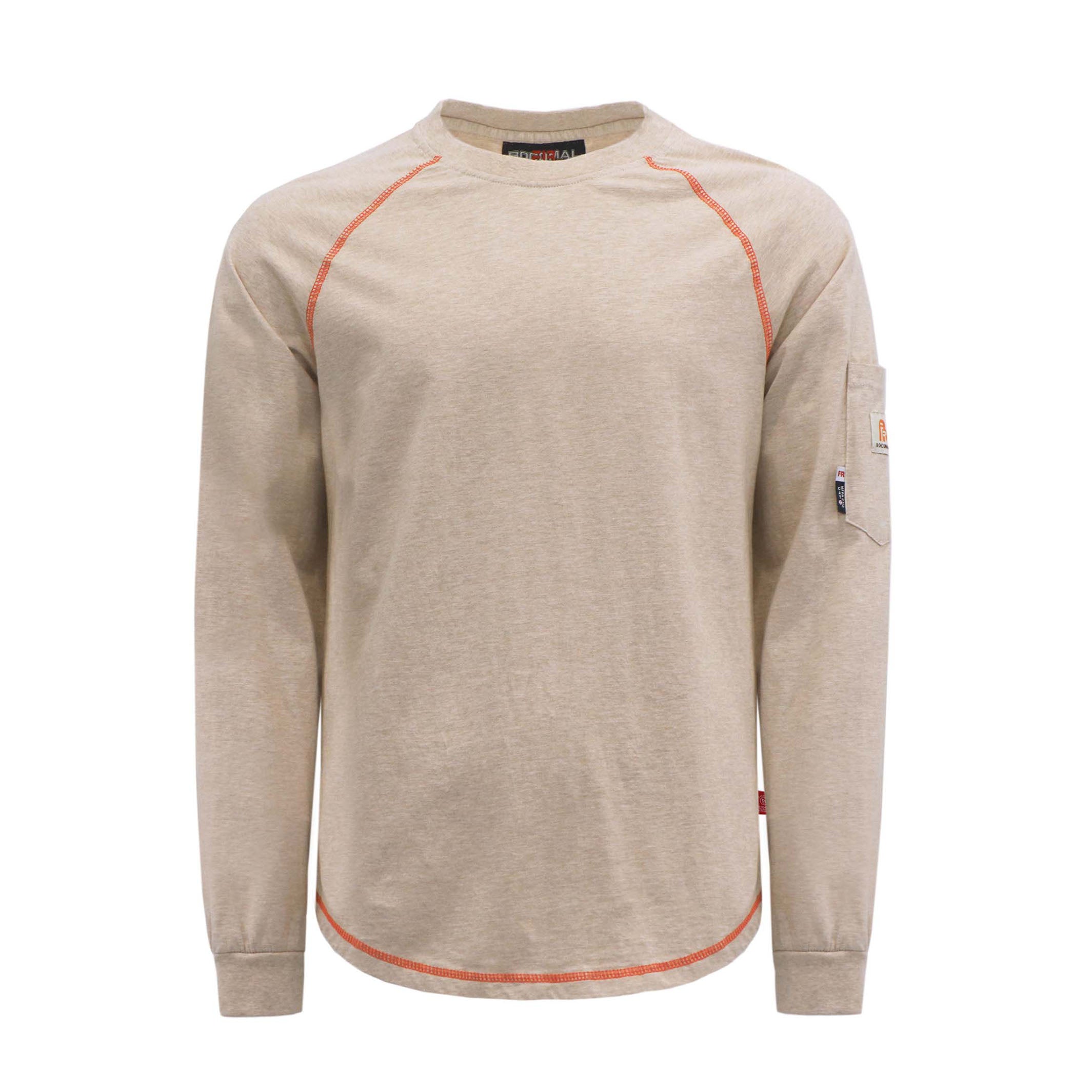 6OZ Buttonless Pullover T-Shirts/Decorative Thread-5622