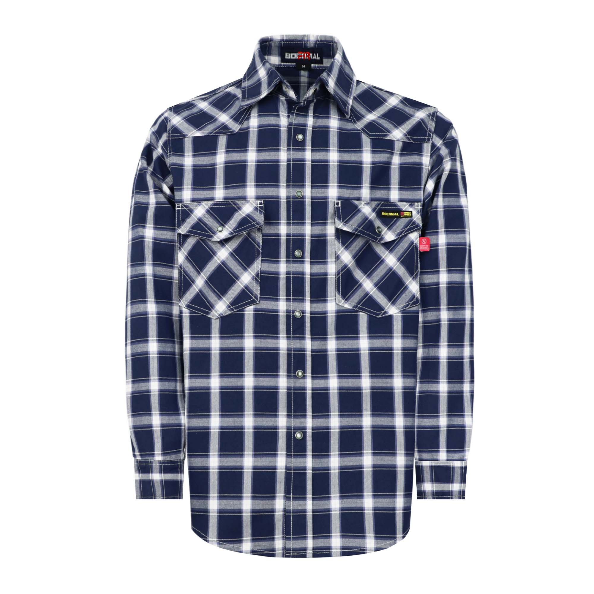 7.5oz Flame Resistant 100% C NFPA2112 Welding Shirt- 0910