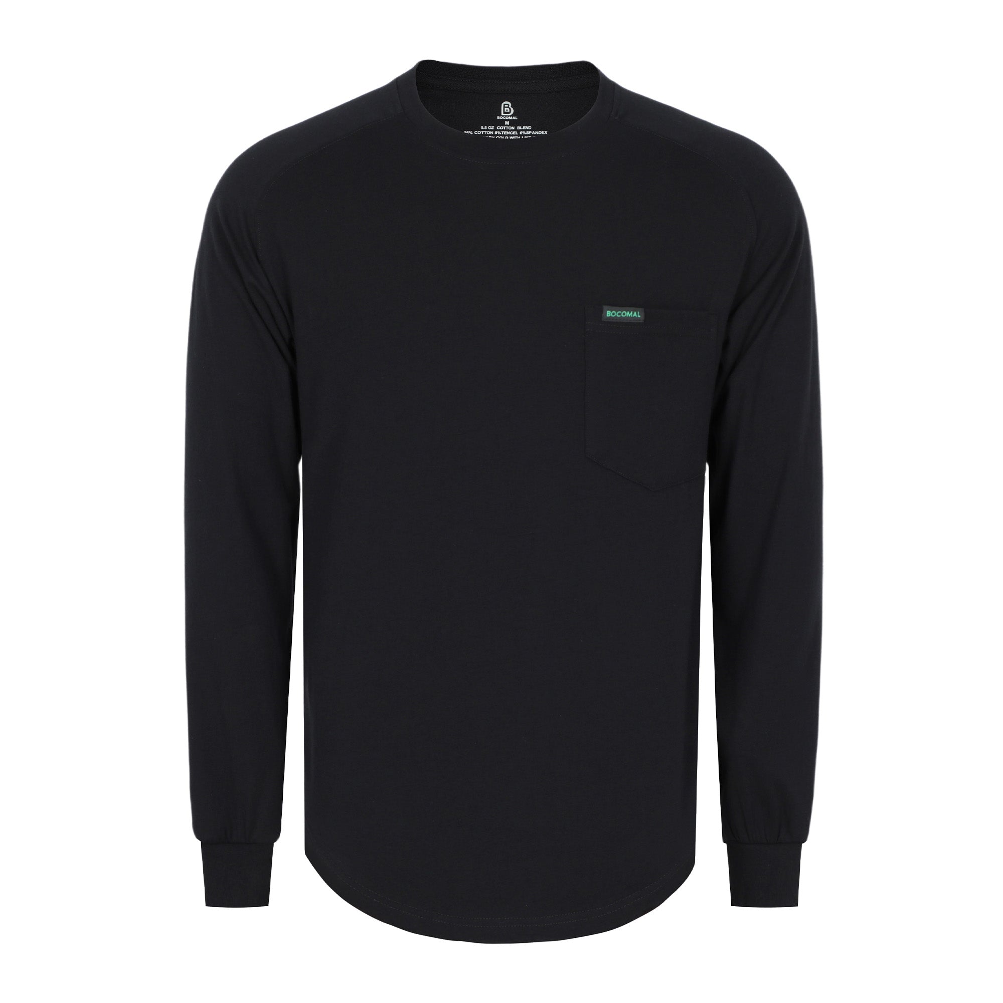 5oz Soft Cotton Tencel Blended Tee Relax Fit T-Shirt (NON-FR)-TS011A