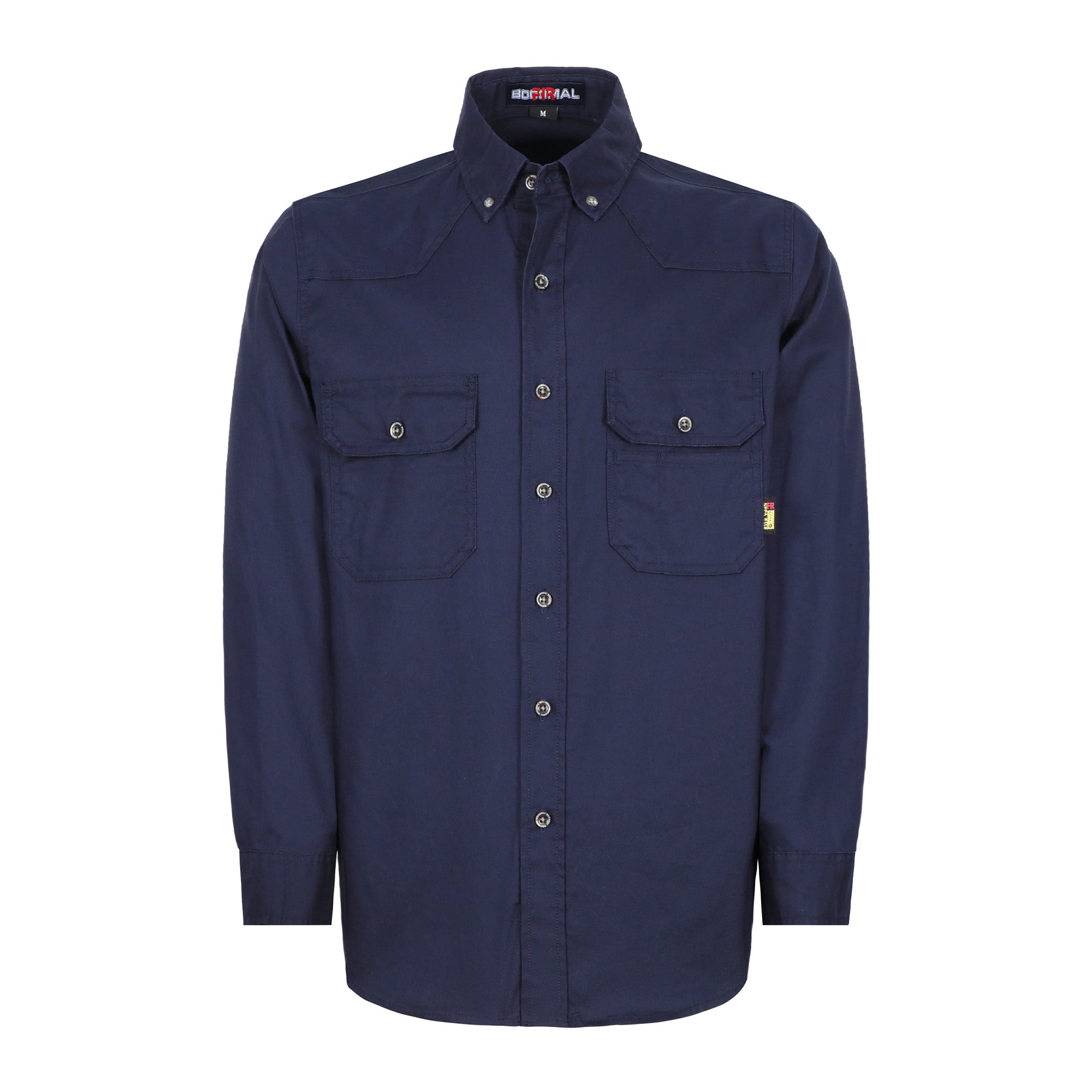 6.5OZ Dura-Light Soft Heather Duck FR Work Shirt -B639