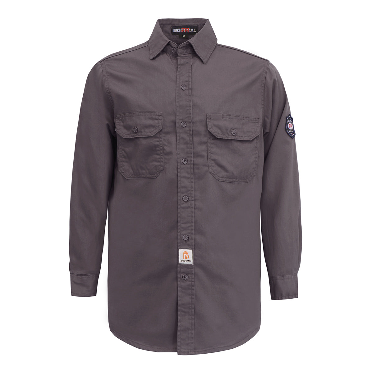 7.5OZ Solid Color Classic Shirts With Button-10801
