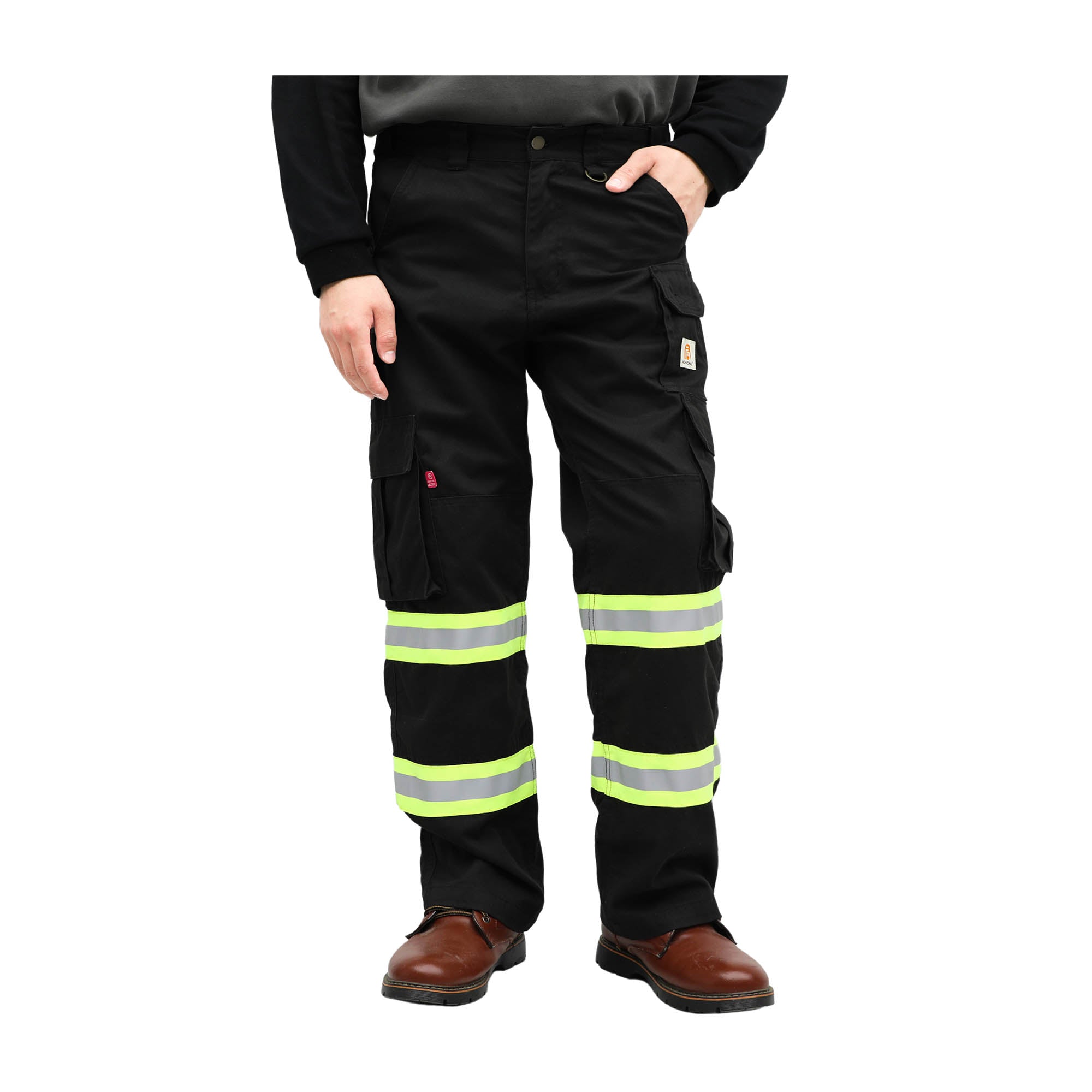 CARGO PANTS IN DRILL COTTON ボトムス Amazon.com: BOCOMAL FR Pants High Visibility Cargo Pockets