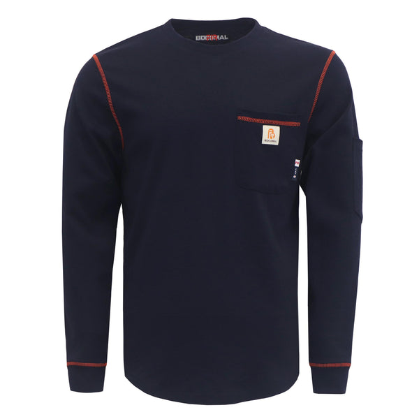 5.5OZ Buttonless Pullover T-Shirts/Decorative Thread(final sales)-5608