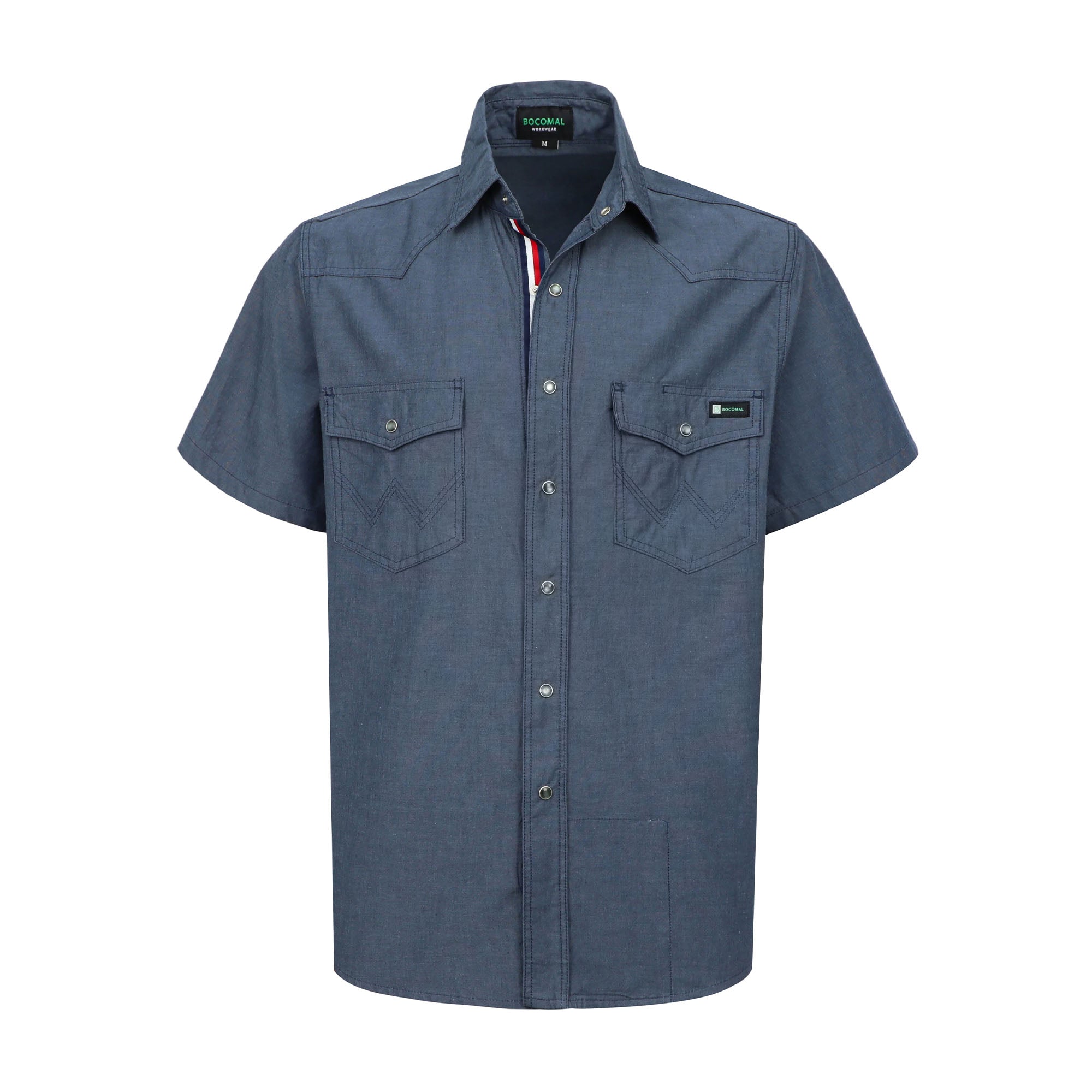 5OZ Lightweight 100% C Chambray Shirt (NON-FR)-SH041L