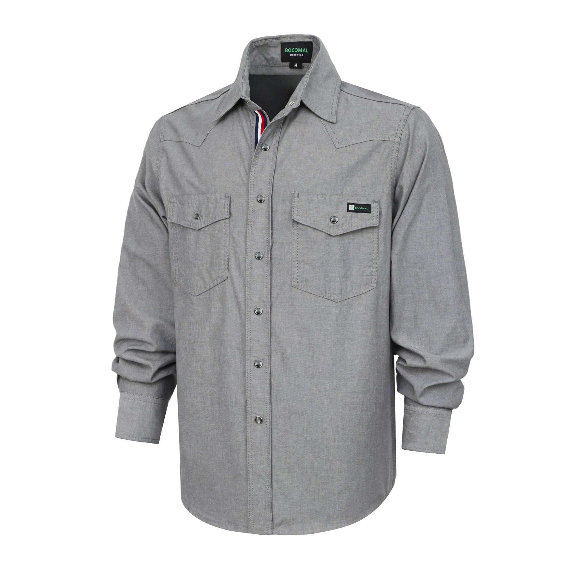 5OZ Lightweight 100% C Chambray Work Shirts(NON-FR) - SH041Q