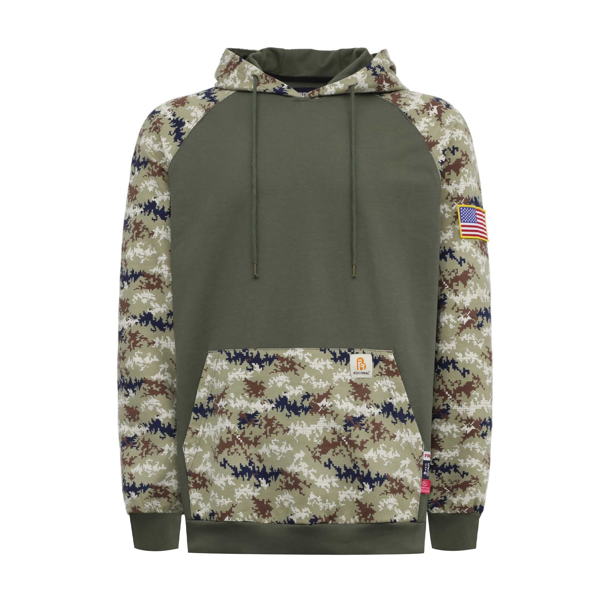 10OZ Pullover Hoodies/Camouflag-4909(P)