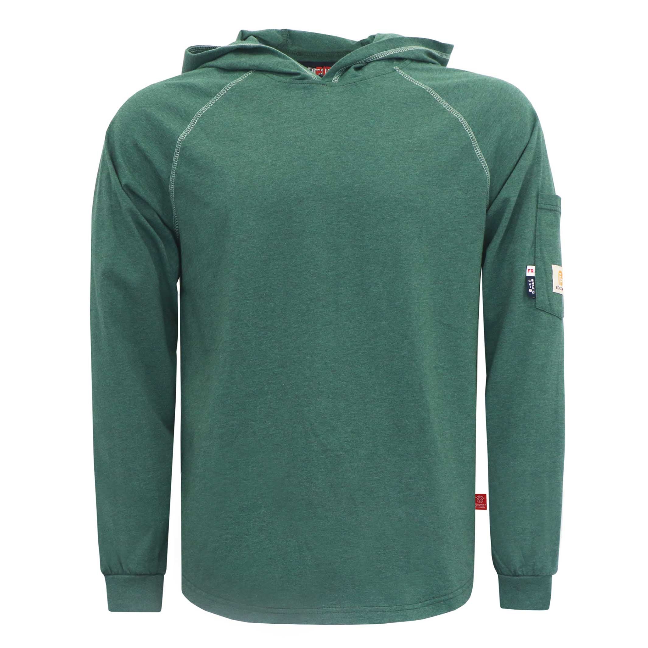 6OZ Buttonless Hoodie T-Shirts/Decorative Thread-6322