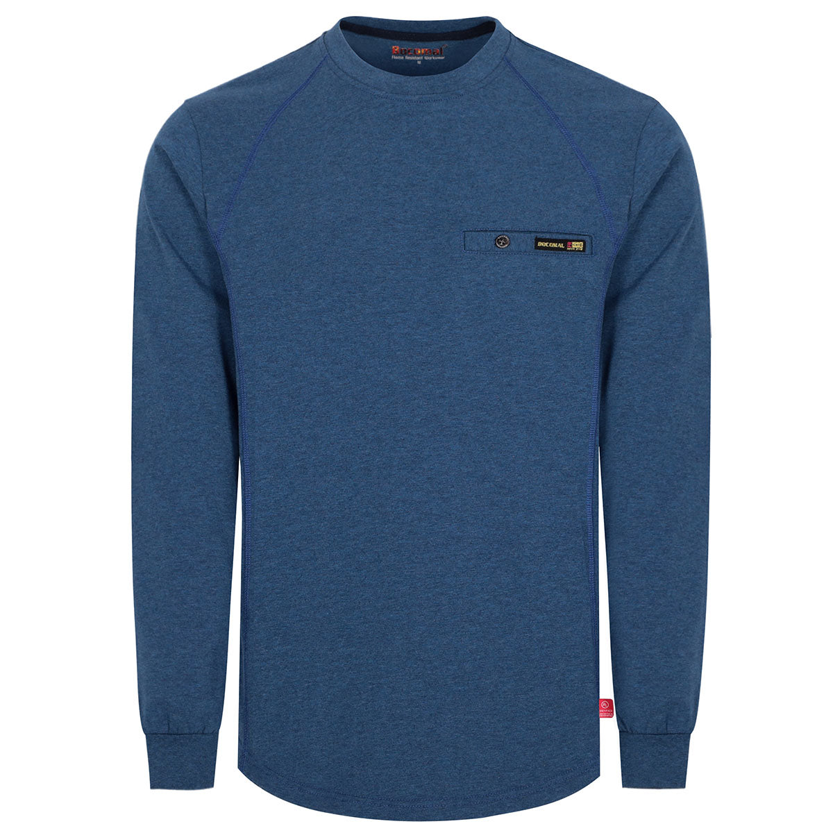 6OZ FR Mid-weight Melt Pocket Crew Neck T-shirts-4422