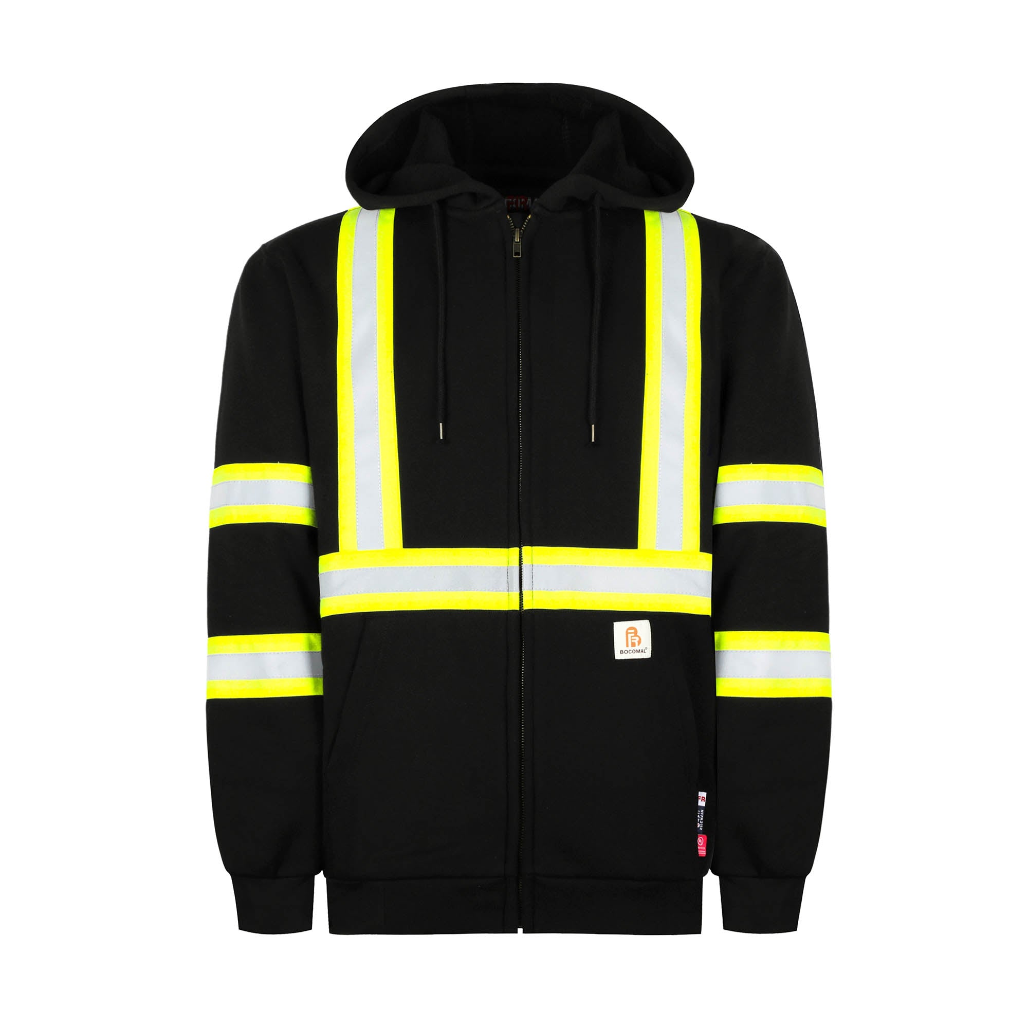 10OZ Zipper Hoodies With Tape-2509S