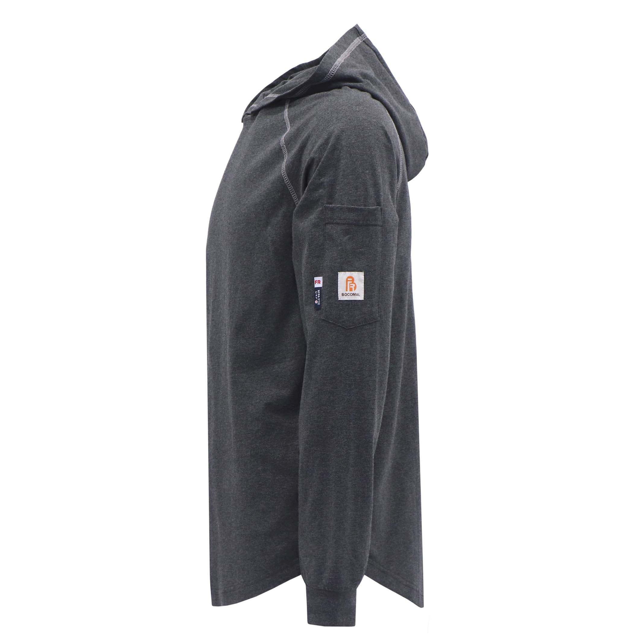 6OZ Buttonless Hoodie T-Shirts/Decorative Thread-6322