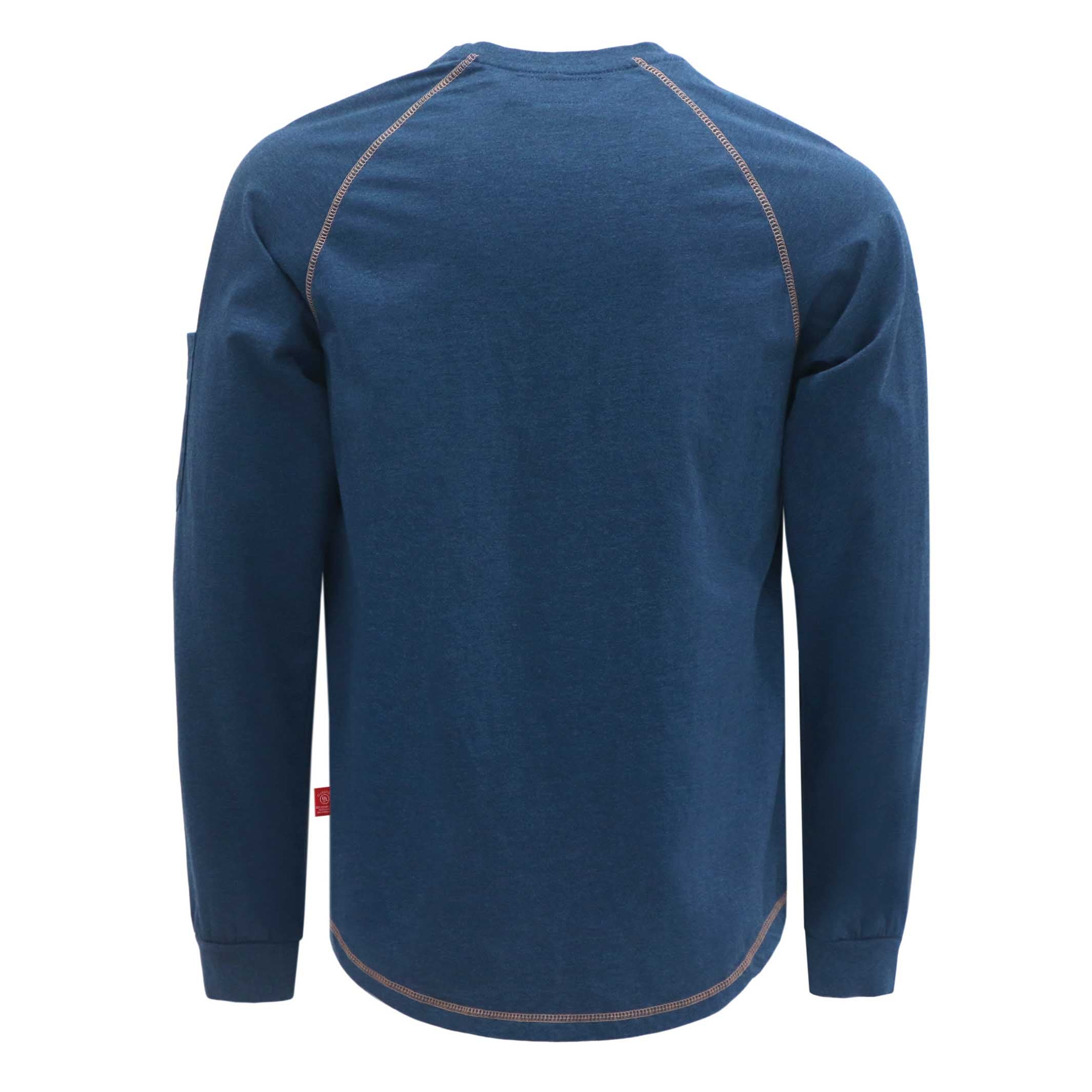 6OZ Buttonless Pullover T-Shirts/Decorative Thread-5622