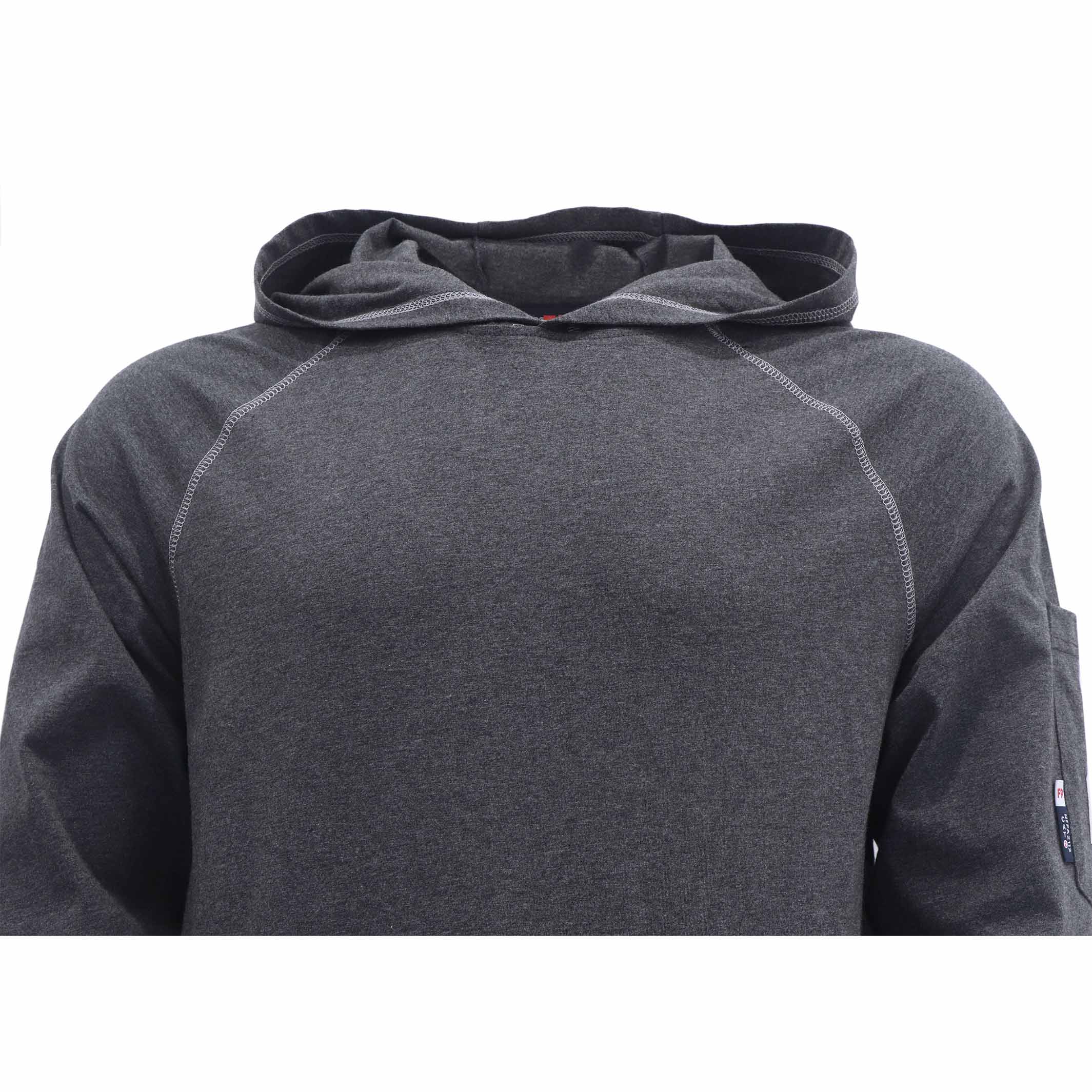 6OZ Buttonless Hoodie T-Shirts/Decorative Thread-6322