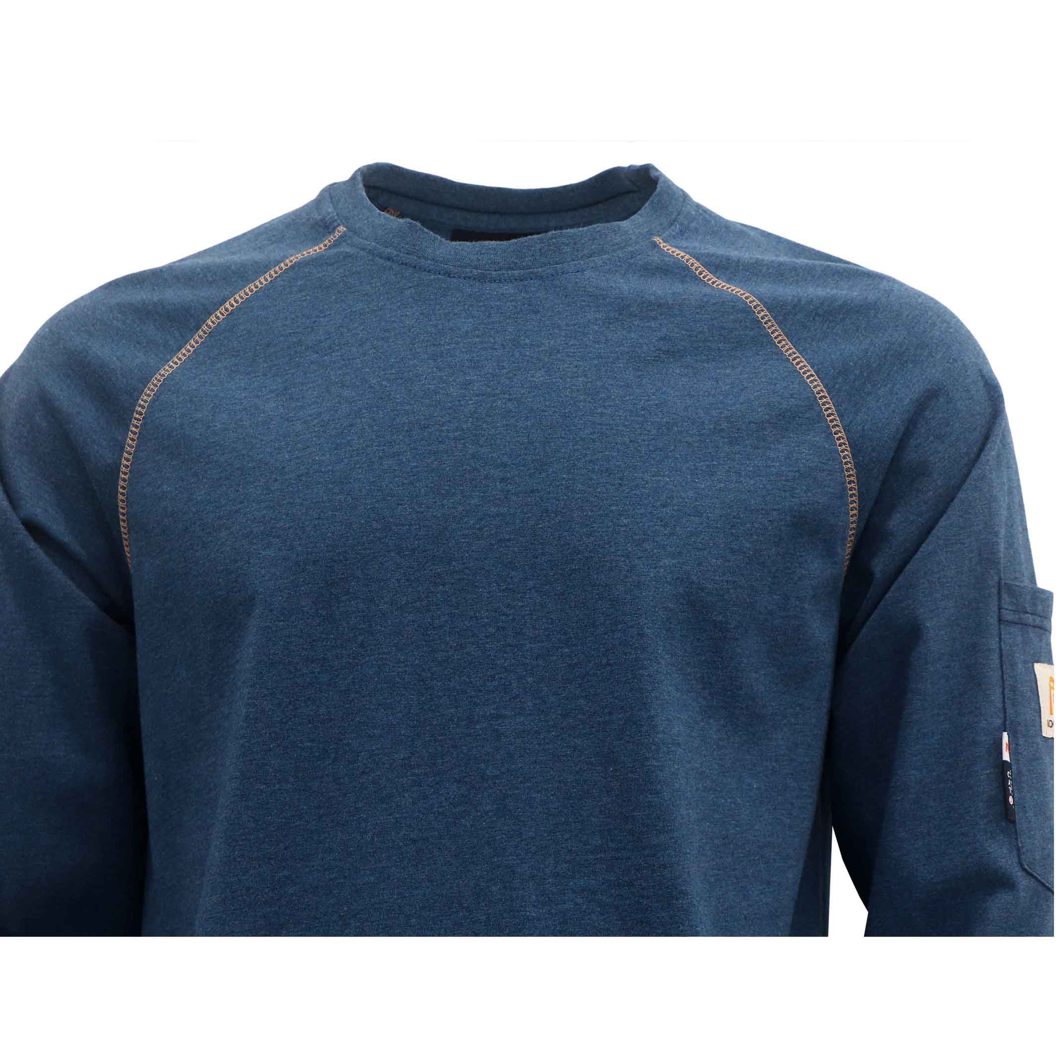 6OZ Buttonless Pullover T-Shirts/Decorative Thread-5622