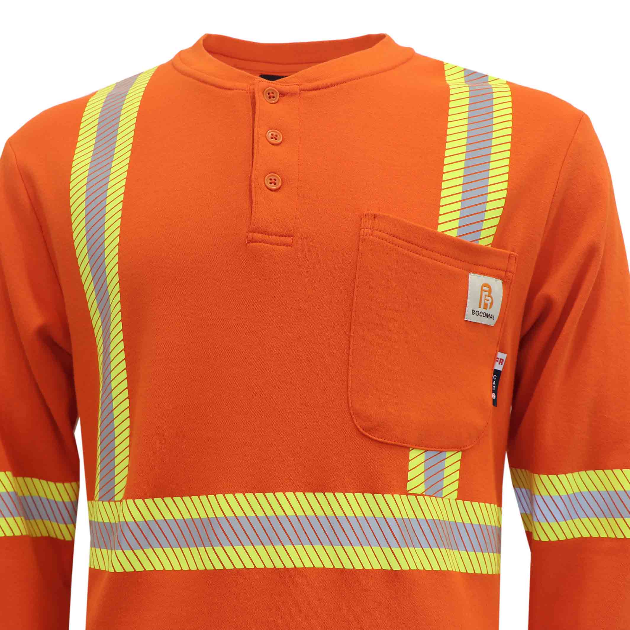 7OZ Hi Vis Shirts With 2Inch Tape-0403