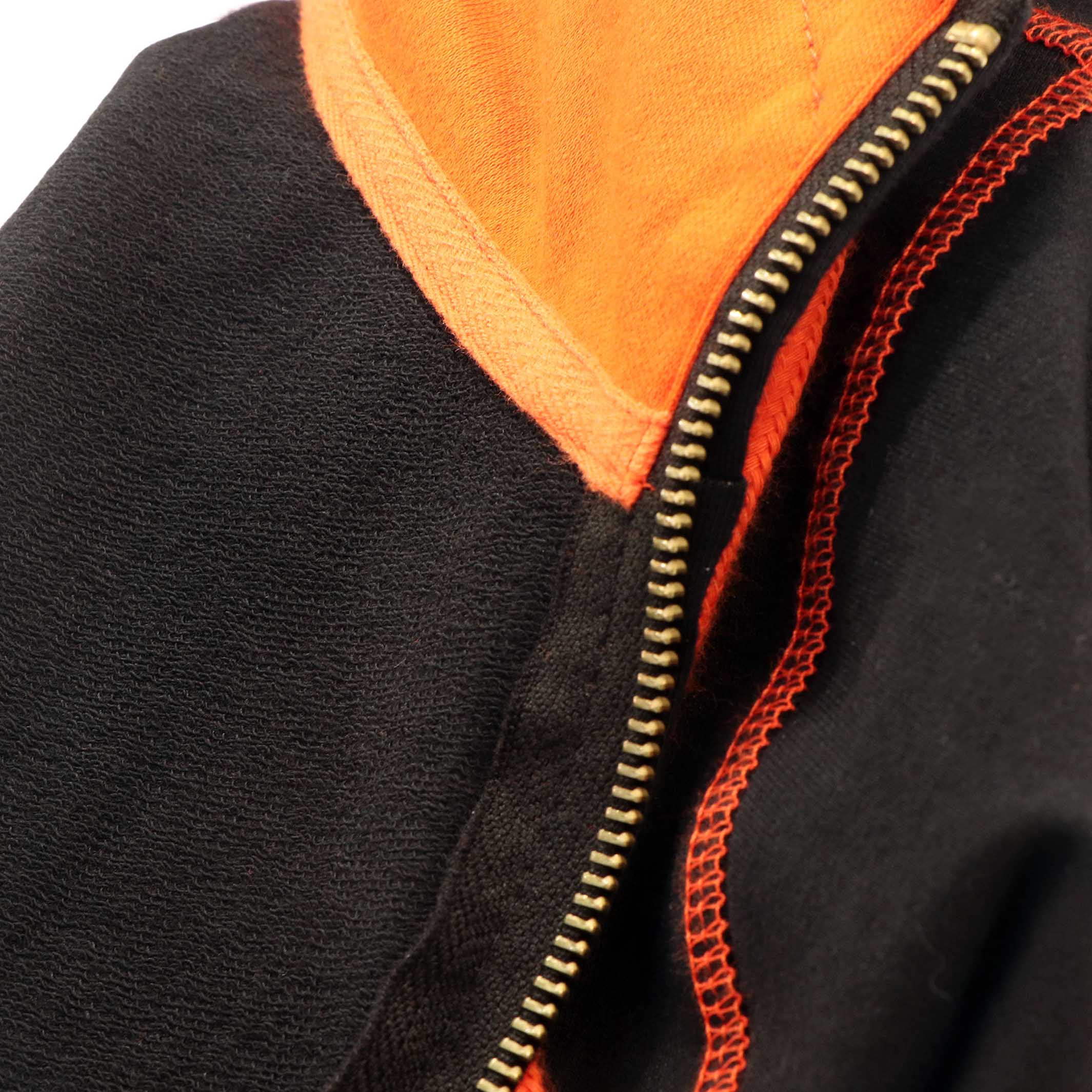 7.5OZ Classic Zipper Hoodies/Decorative Thread-1513