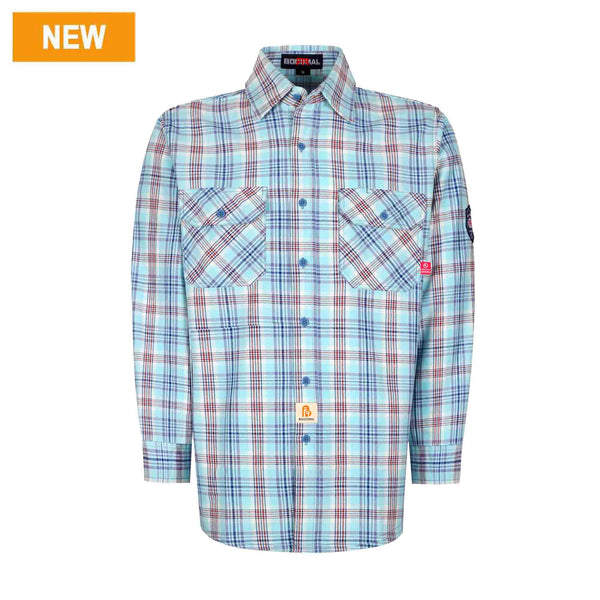 7.5OZ Classic Plaid Shirts With Button