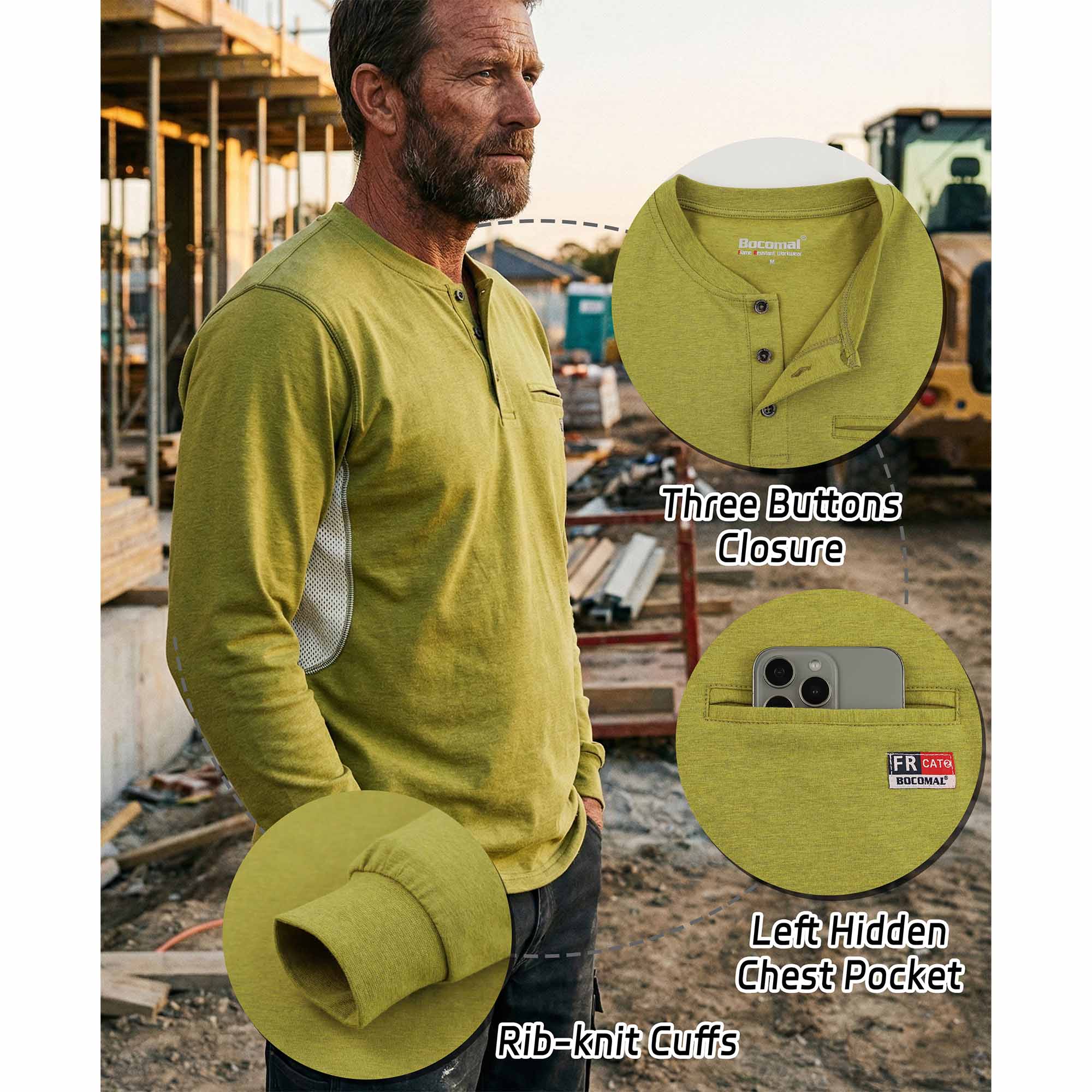 6OZ Breathable Vented Design FR T-Shirts - 6922