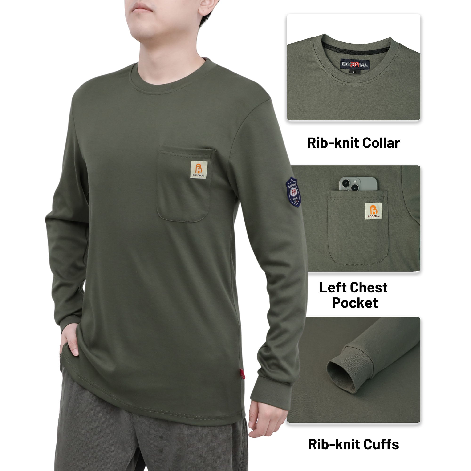 Printed Series Flame Resistant NFPA2112 CAT2 Work T-Shirt/Hoodies(Final Sale)