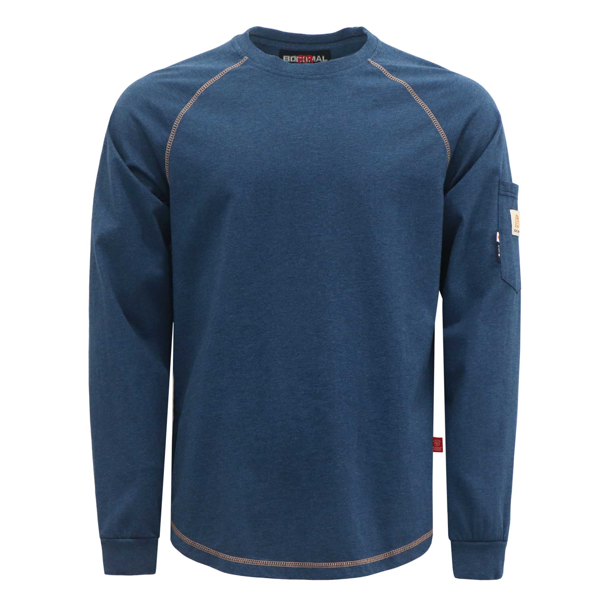 6OZ Buttonless Pullover T-Shirts/Decorative Thread-5622