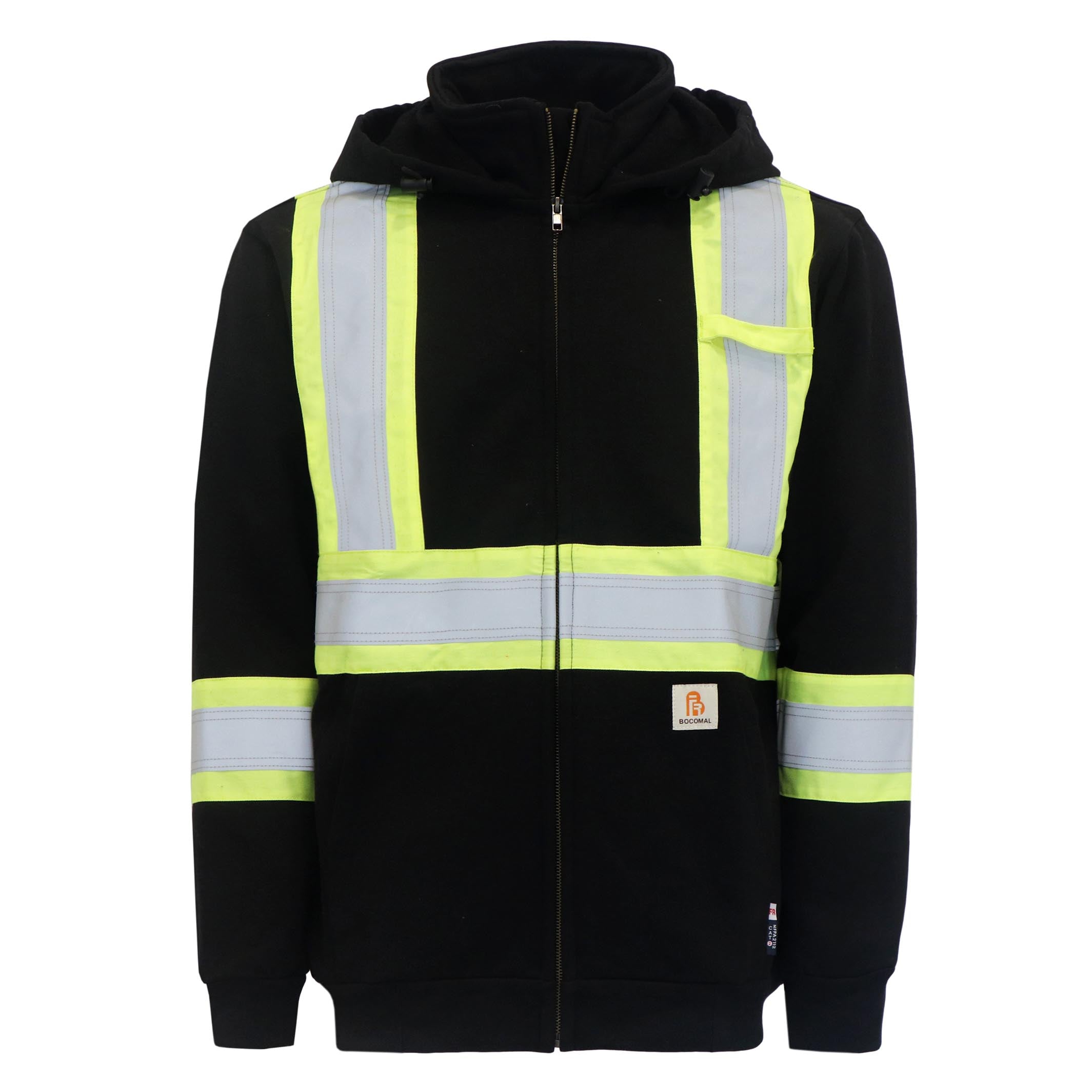 14OZ Hi Vis Hoodies-2519HV