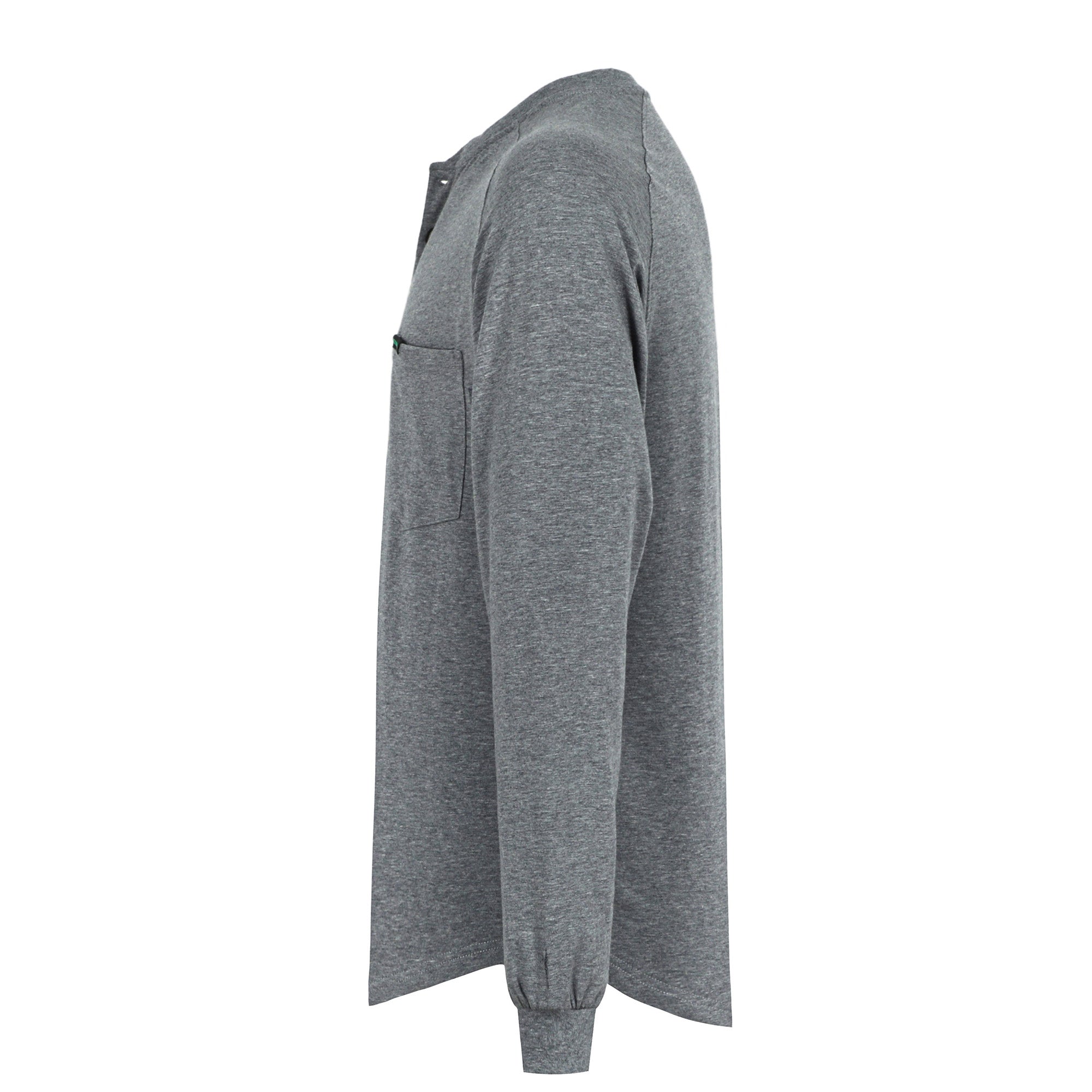 5OZ Men's Henley Soft Cotton Tencel Blended T-Shirt (NON-FR)-TS011B