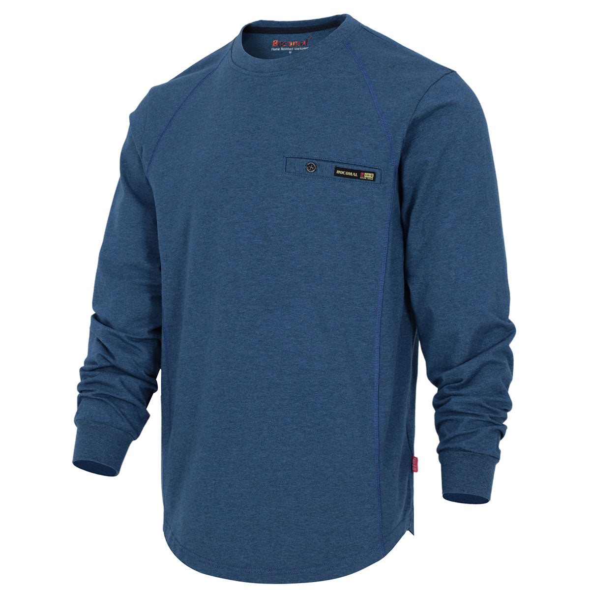 6OZ FR Mid-weight Melt Pocket Crew Neck T-shirts-4422