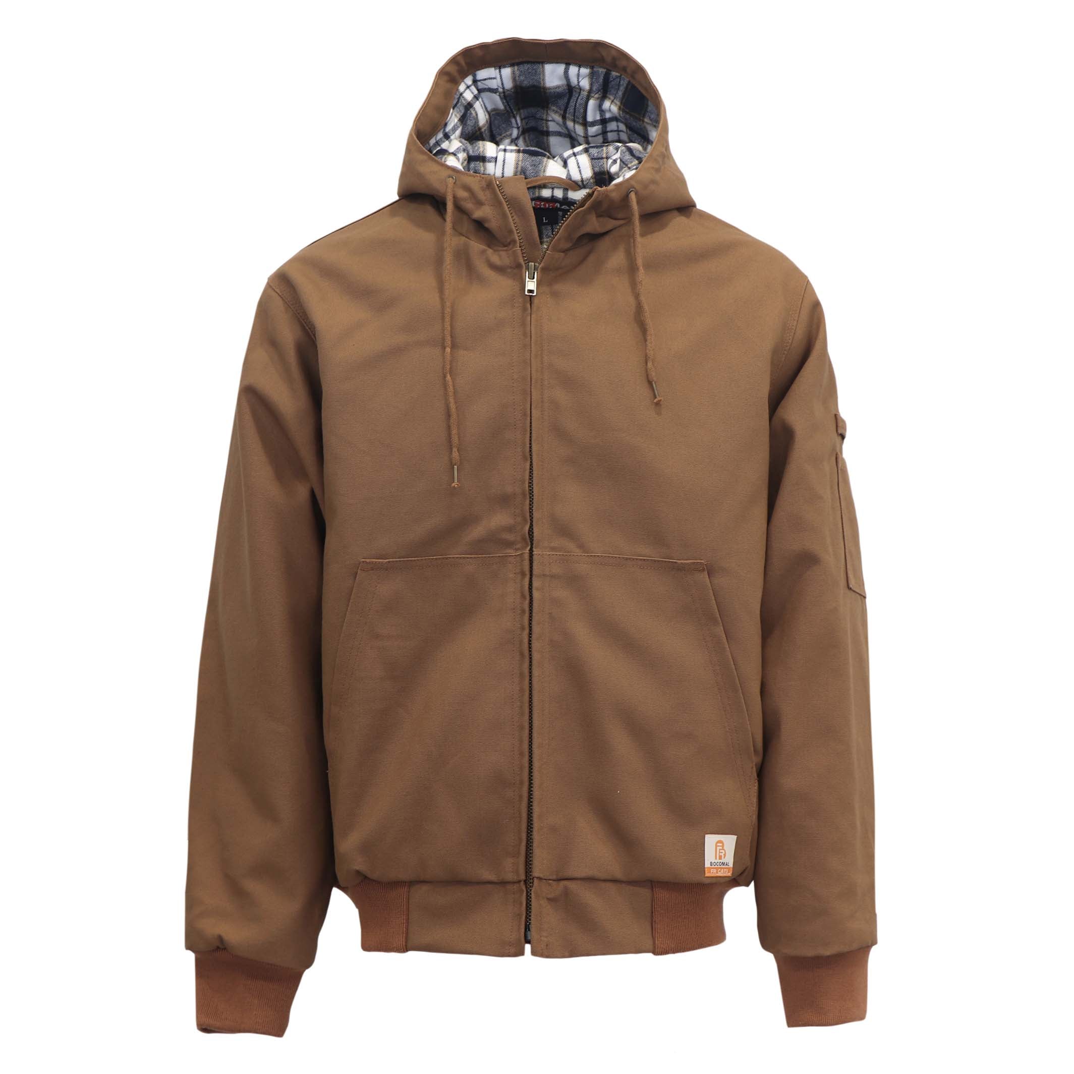 Lined Jacket Water/Rain Repellent and Oil Resistant(Soft Flannel Lining)-3004