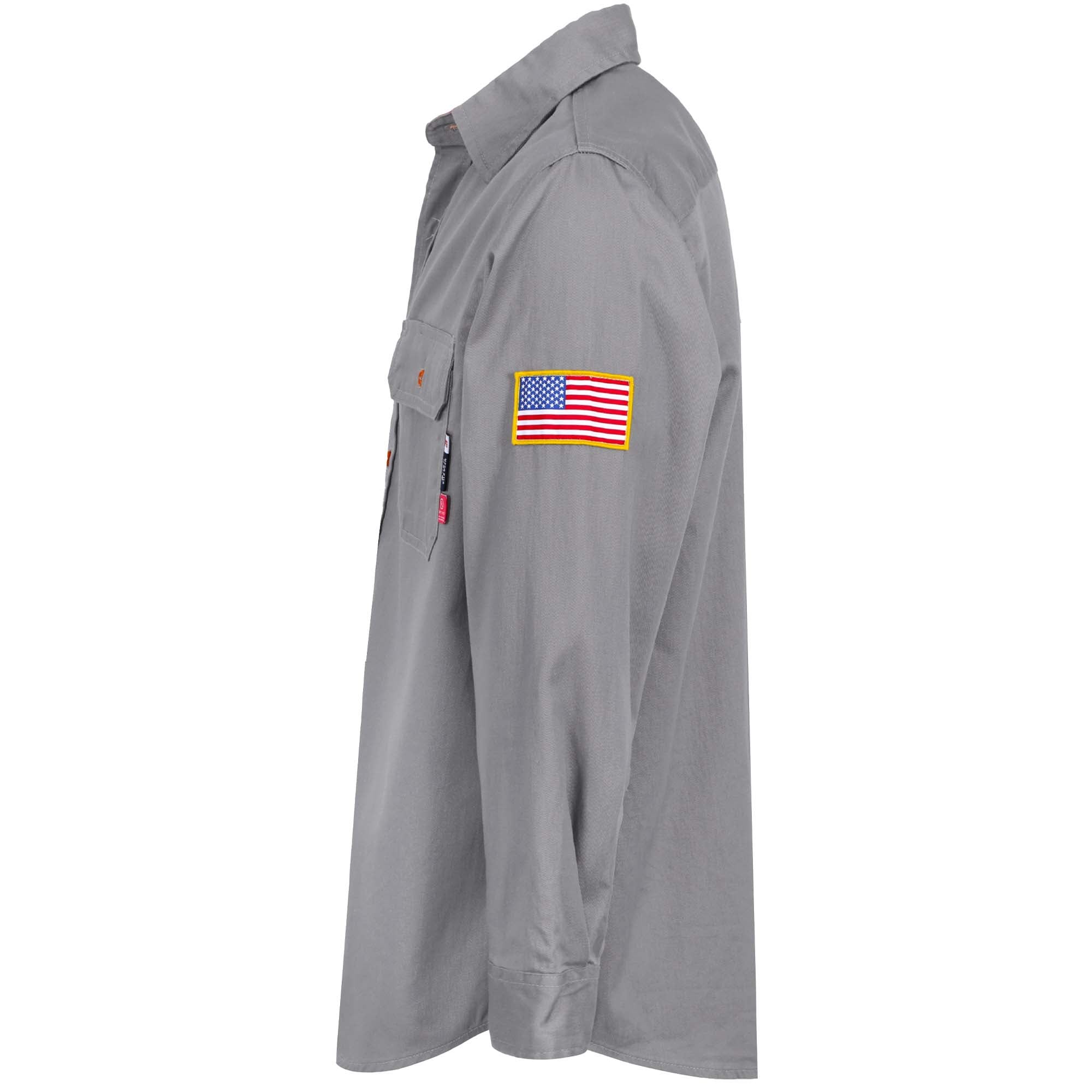 6.5OZ Solid Color Shirt With Water & Oil Repellent Finish-5307