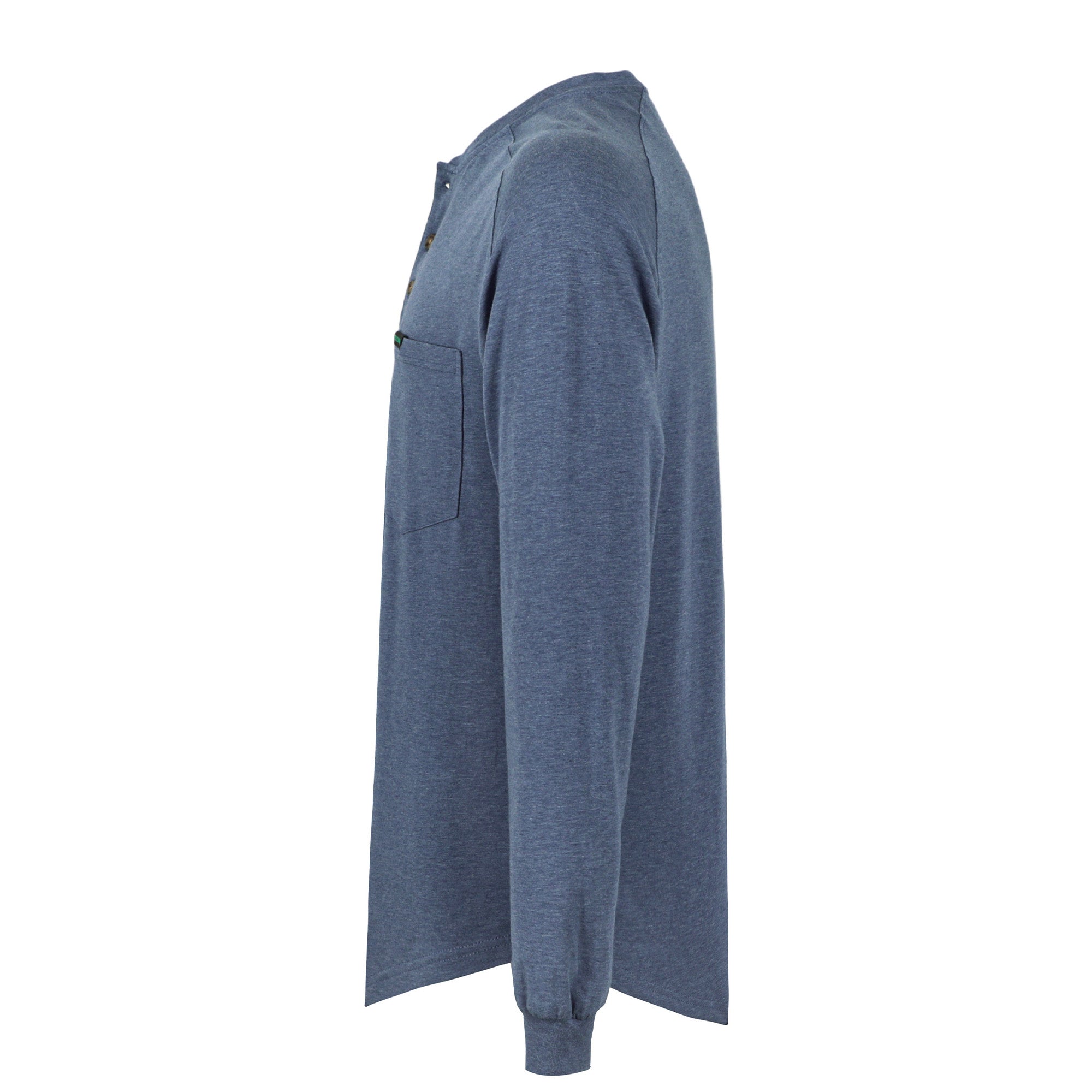 5OZ Men's Henley Soft Cotton Tencel Blended T-Shirt (NON-FR)-TS011B