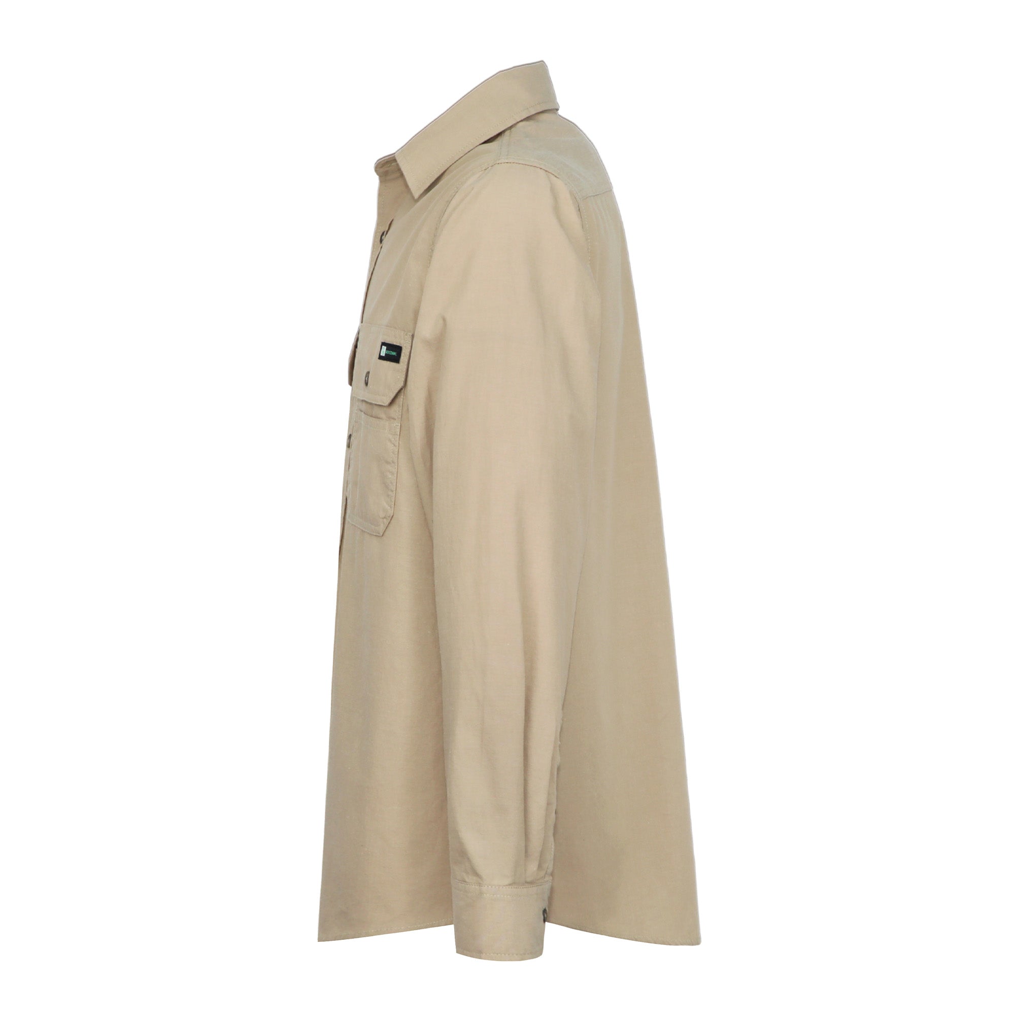 Men's Lightweight 100% Cotton Chambray Button Down Work Shirts -SH041J