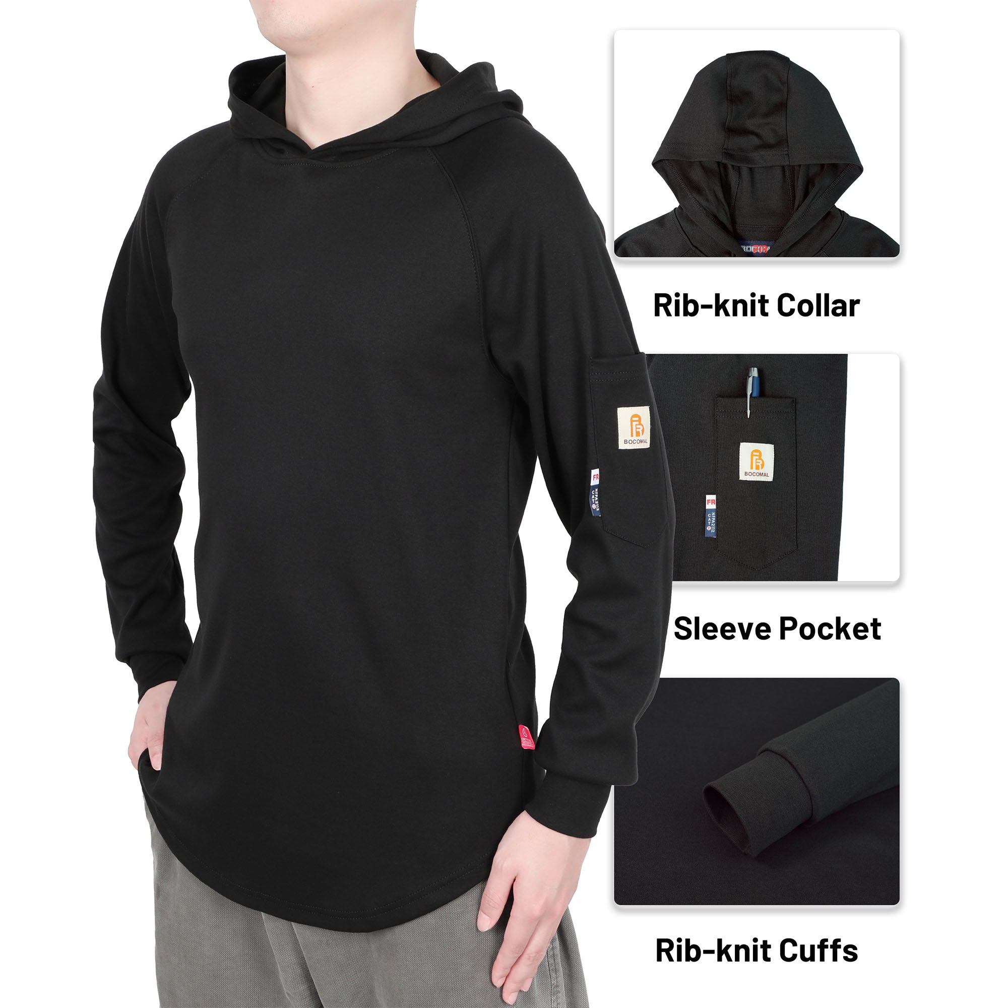 Printed Series Flame Resistant NFPA2112 CAT2 Work T-Shirt/Hoodies(Final Sale)