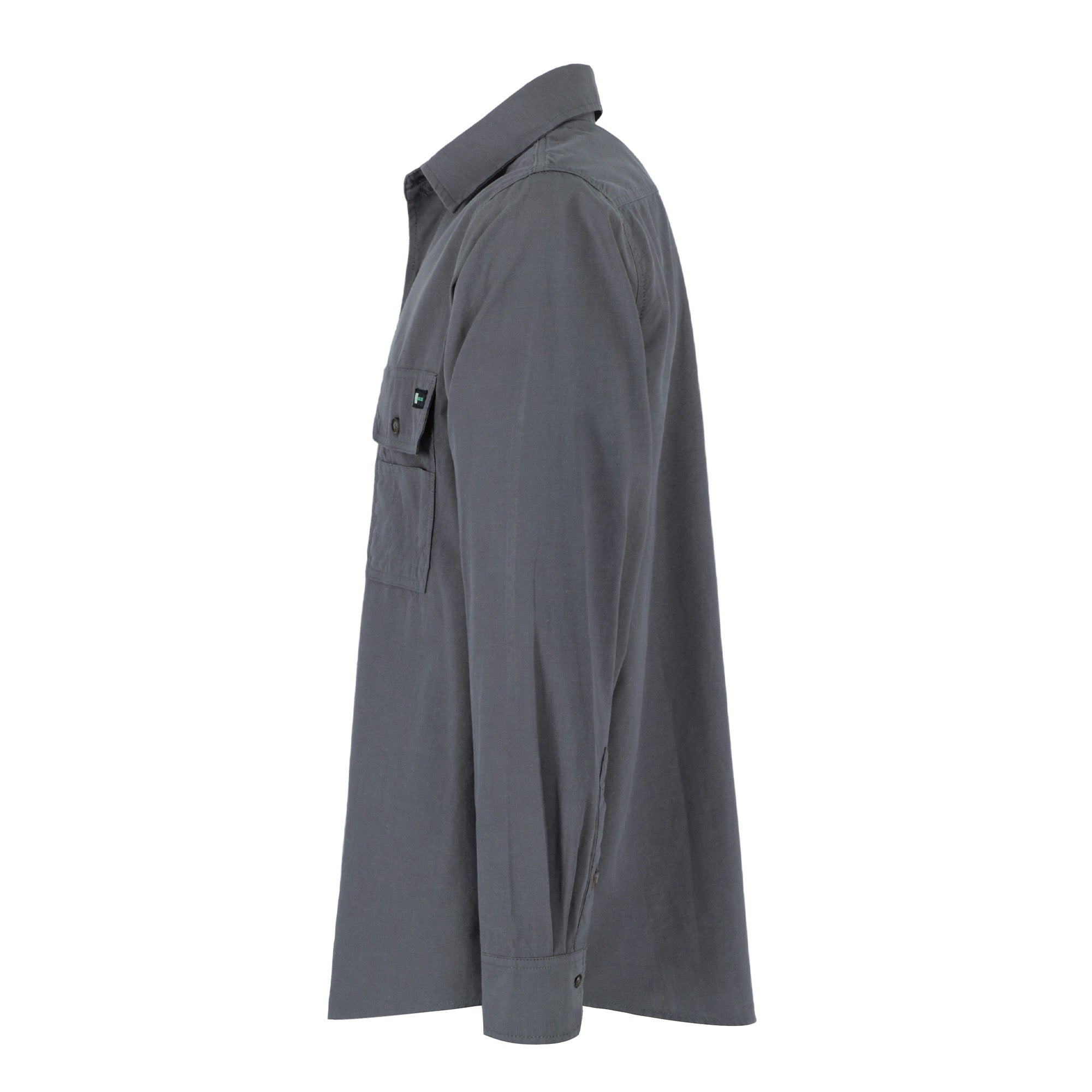 Men's Lightweight 100% Cotton Chambray Button Down Work Shirts -SH041J