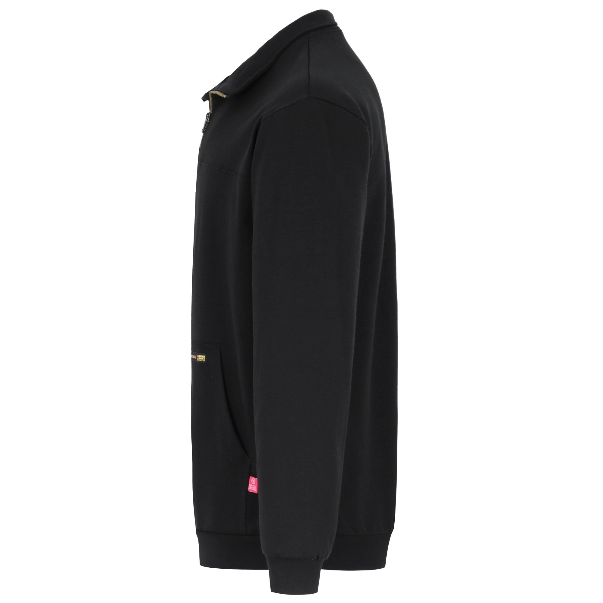 7.5oz Midweight Non-Fleece Mock Neck 1/4 Quarter Zipper Water/Stain Repellent Fire Resistant Sweater Shirts-9013