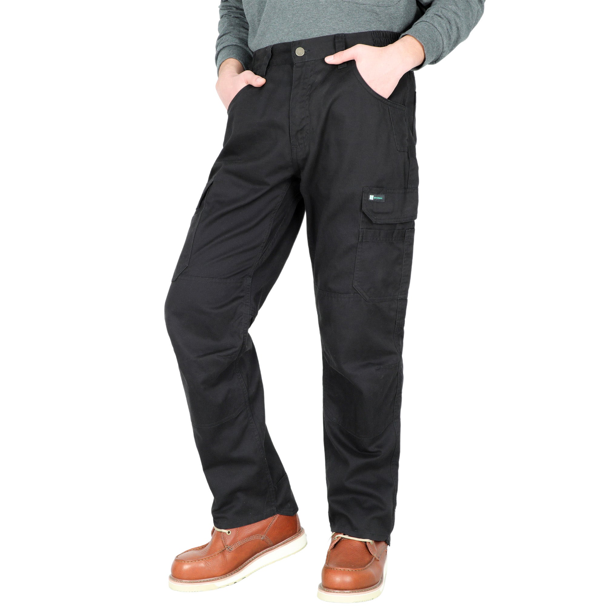 7oz Men's 12 Multi-Pockets 100% C Dura Comfort Water/Stain Resistant Work Cargo Pants - 031D