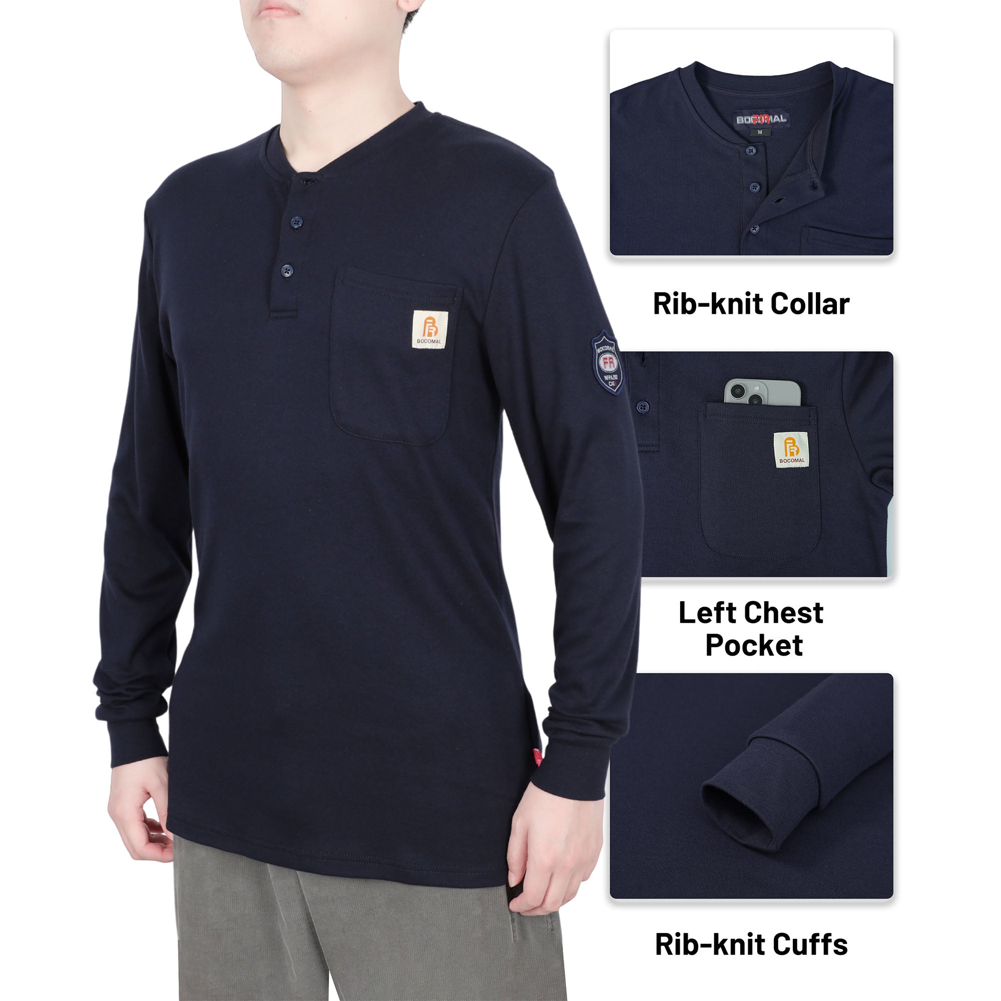 Printed Series Flame Resistant NFPA2112 CAT2 Work T-Shirt/Hoodies(Final Sale)