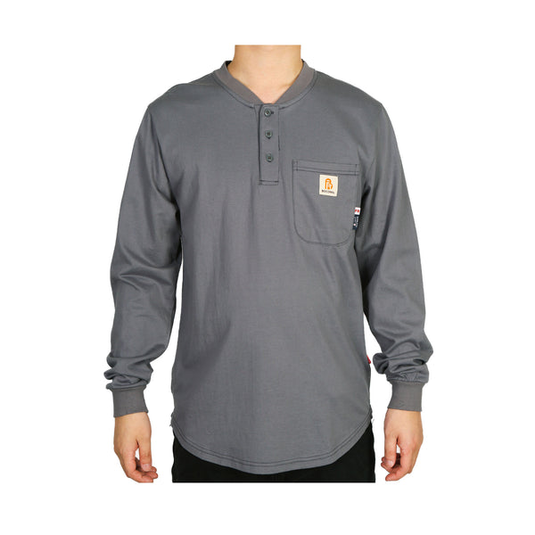 6OZ Button Pullover T-Shirts/Solid Color