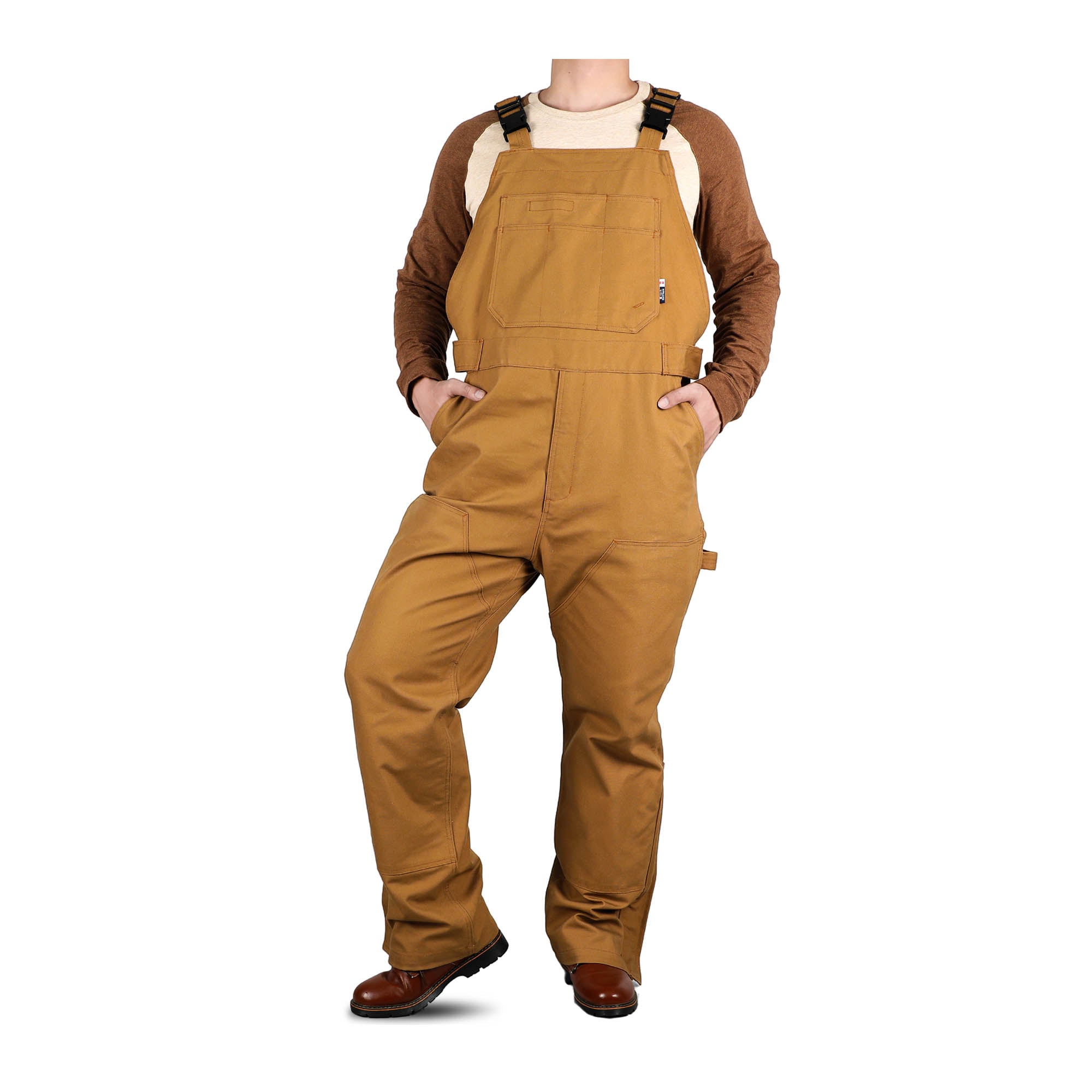 10OZ Bib Overall/Leg Zipper-6704