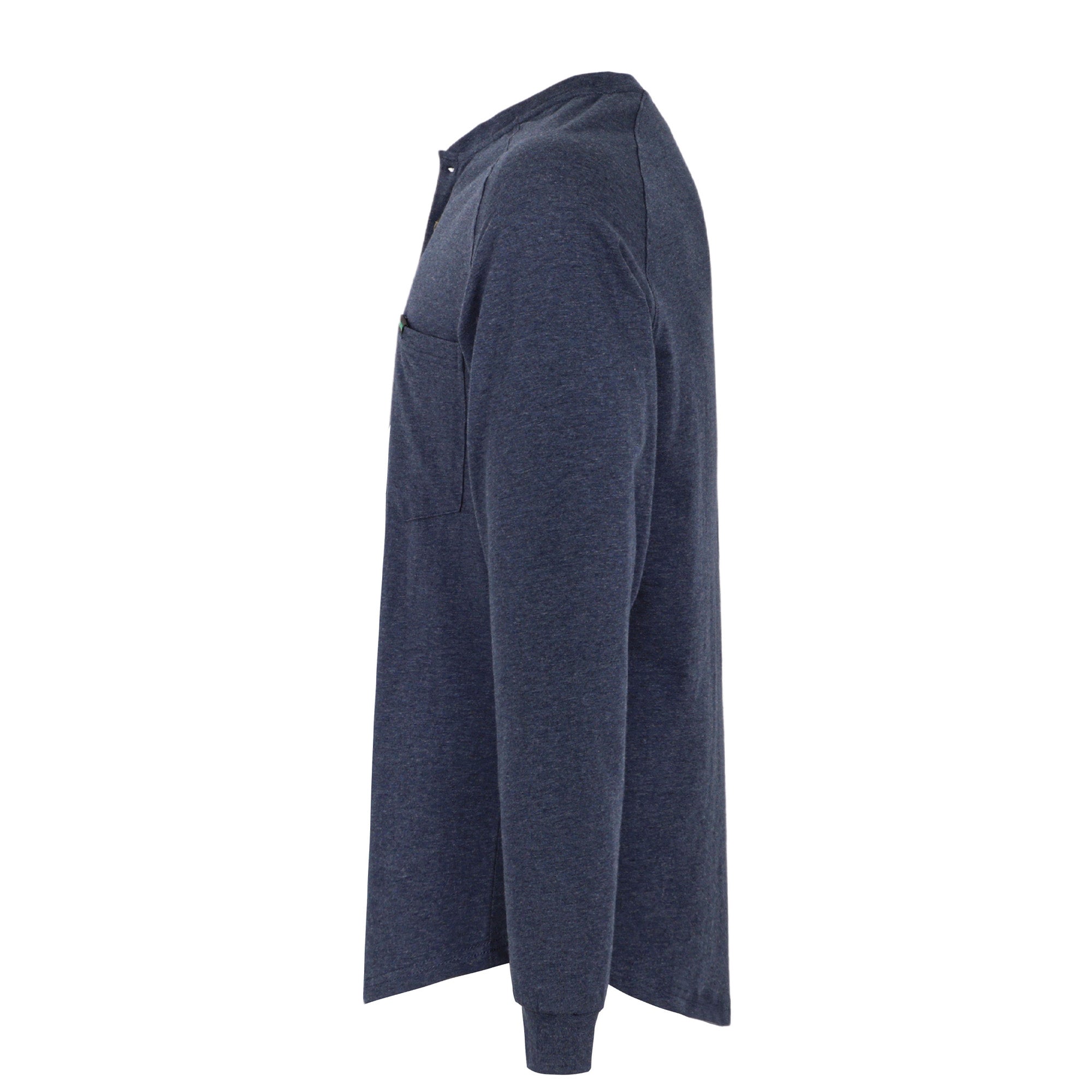 5OZ Men's Henley Soft Cotton Tencel Blended T-Shirt (NON-FR)-TS011B