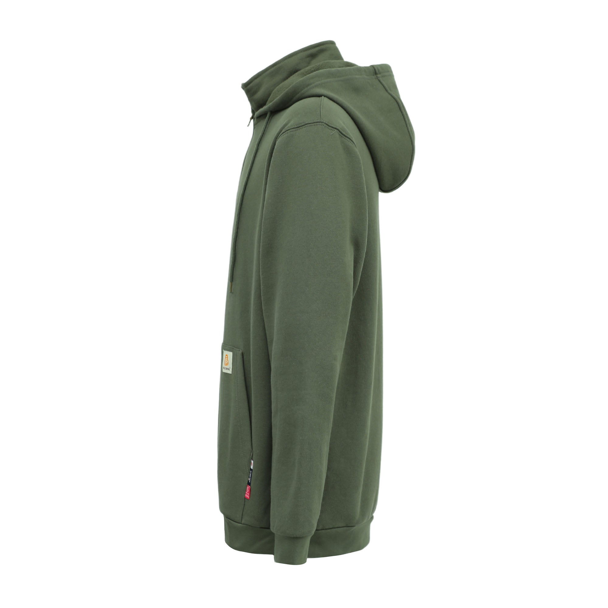 10.5 OZ Classic 1/4 Zipper Pullover Hoodies/Solid Color-4509