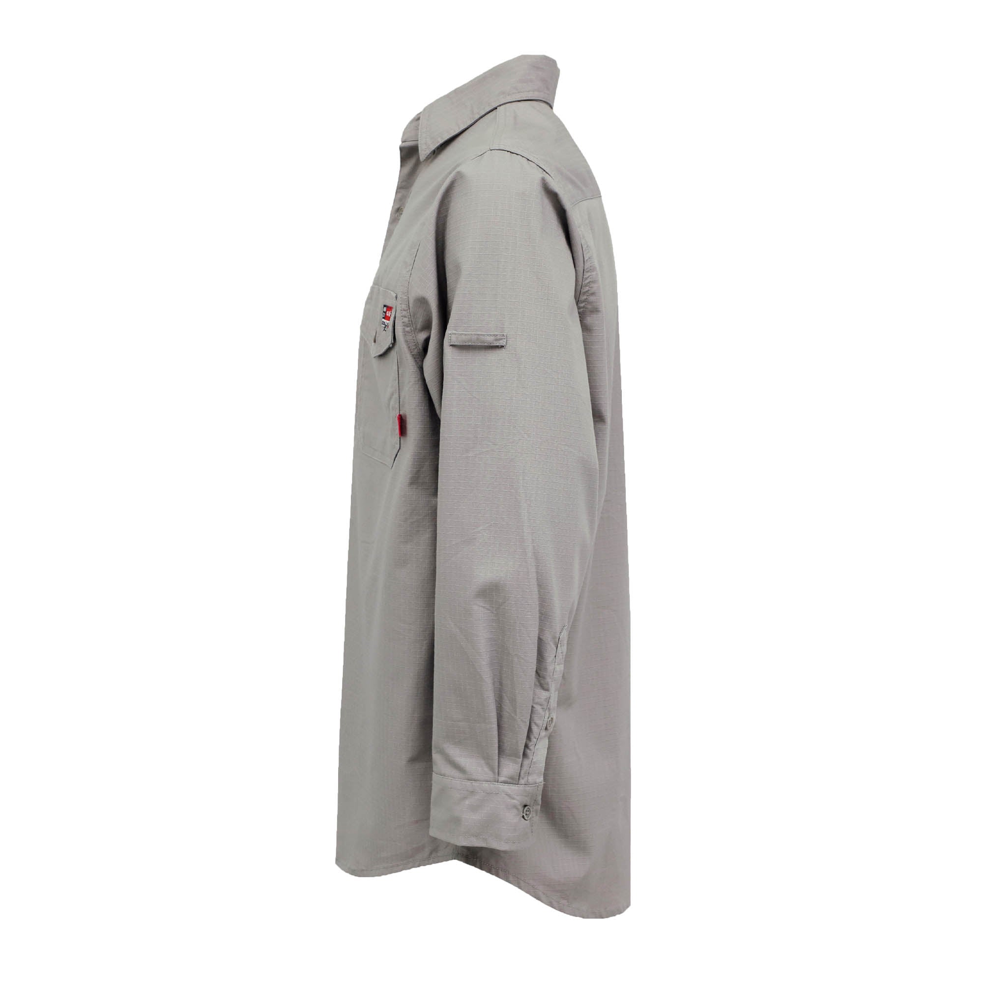 6OZ Solid Ripstop Water Repellent Work Shirt -6628