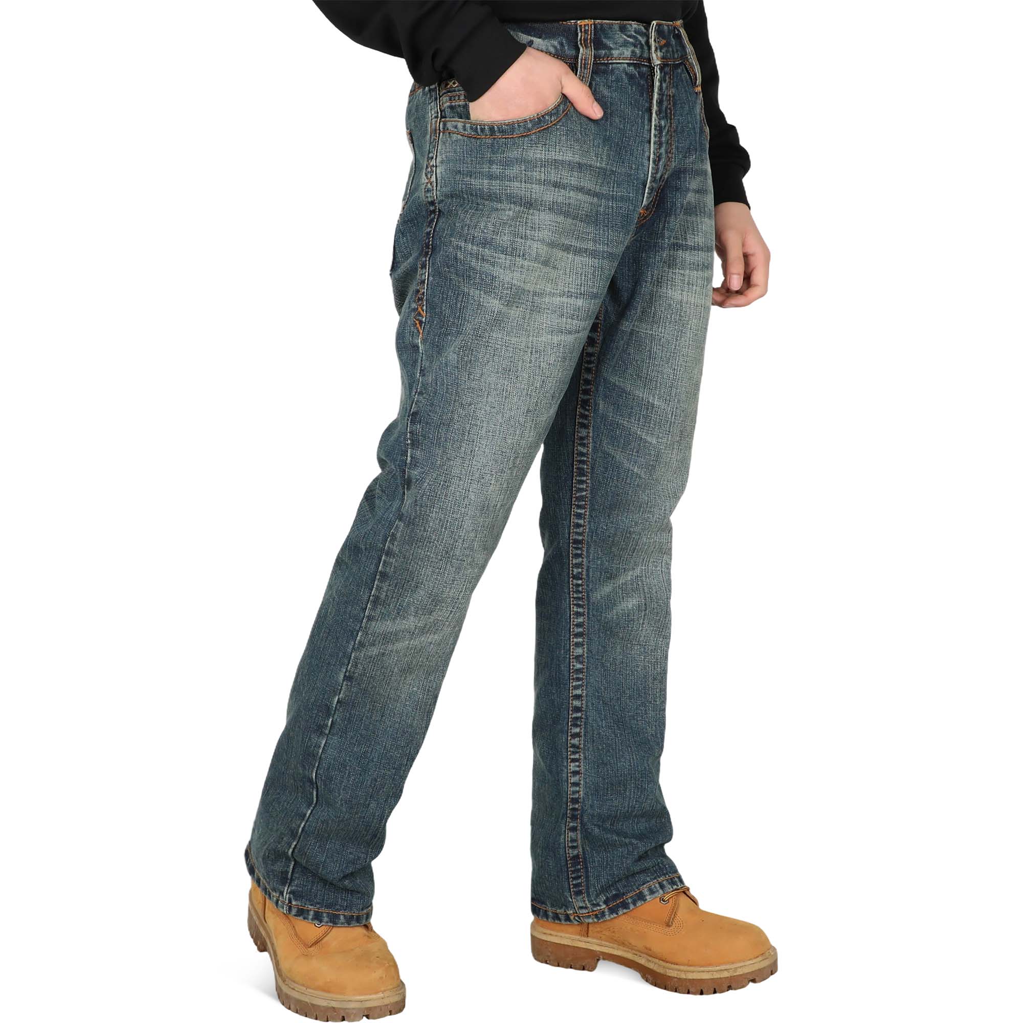 13.5OZ Heavywight Dura-Rugged Slub Denim Jeans(NON-FR)- PN071S