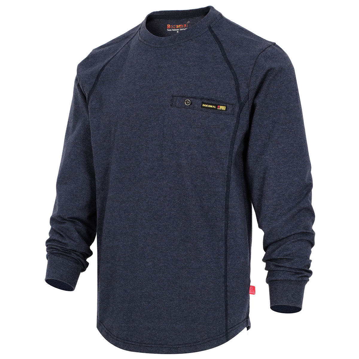 6OZ FR Mid-weight Melt Pocket Crew Neck T-shirts-4422