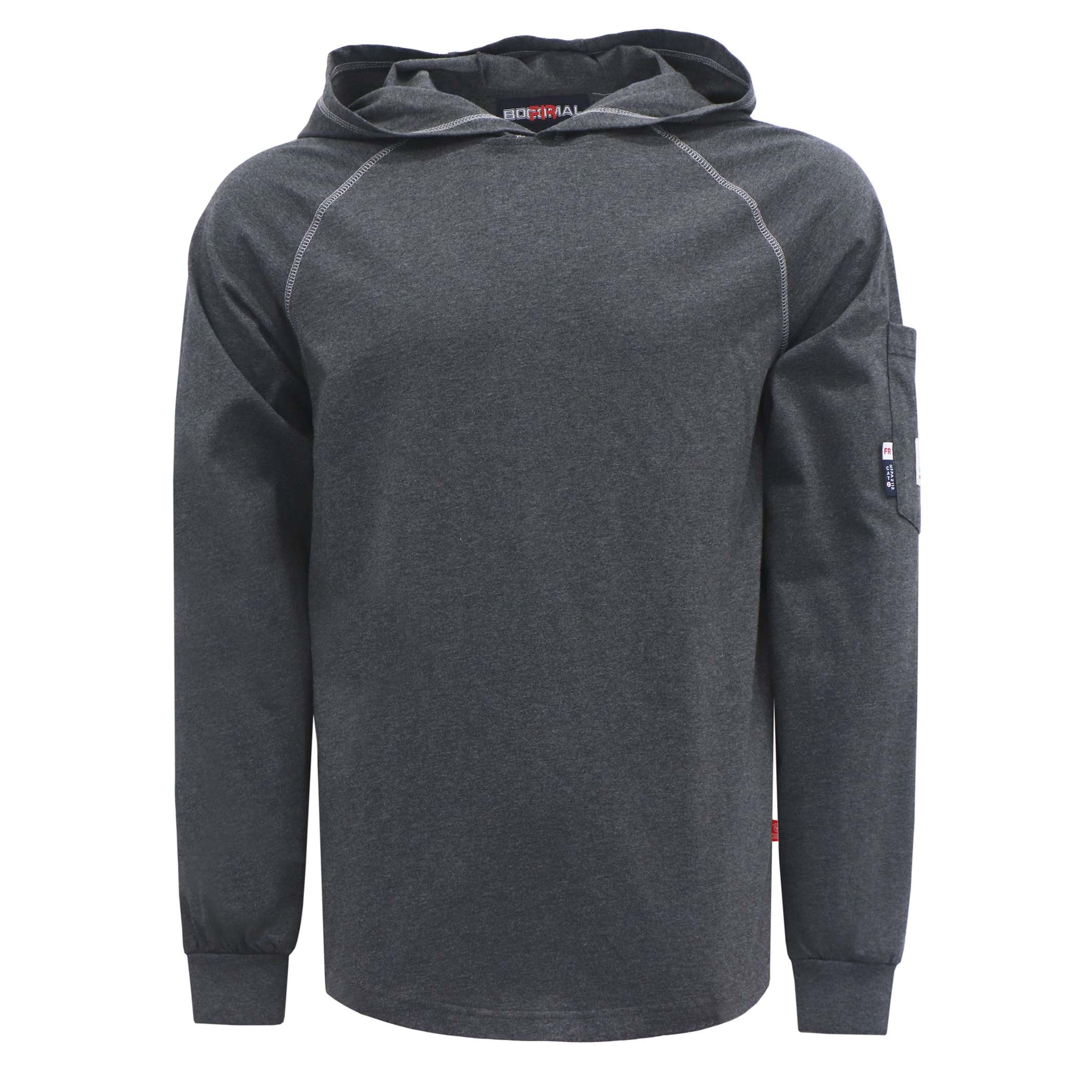 6OZ Buttonless Hoodie T-Shirts/Decorative Thread-6322