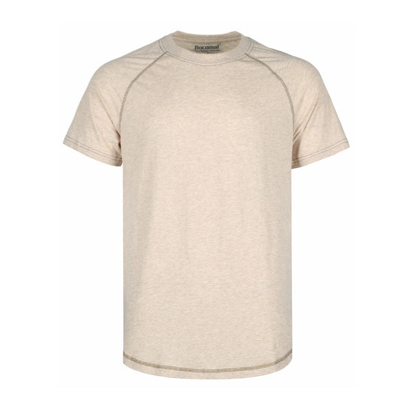 4.5OZ Buttonless Pullover Short Sleeve T-Shirts/Decorative Thread