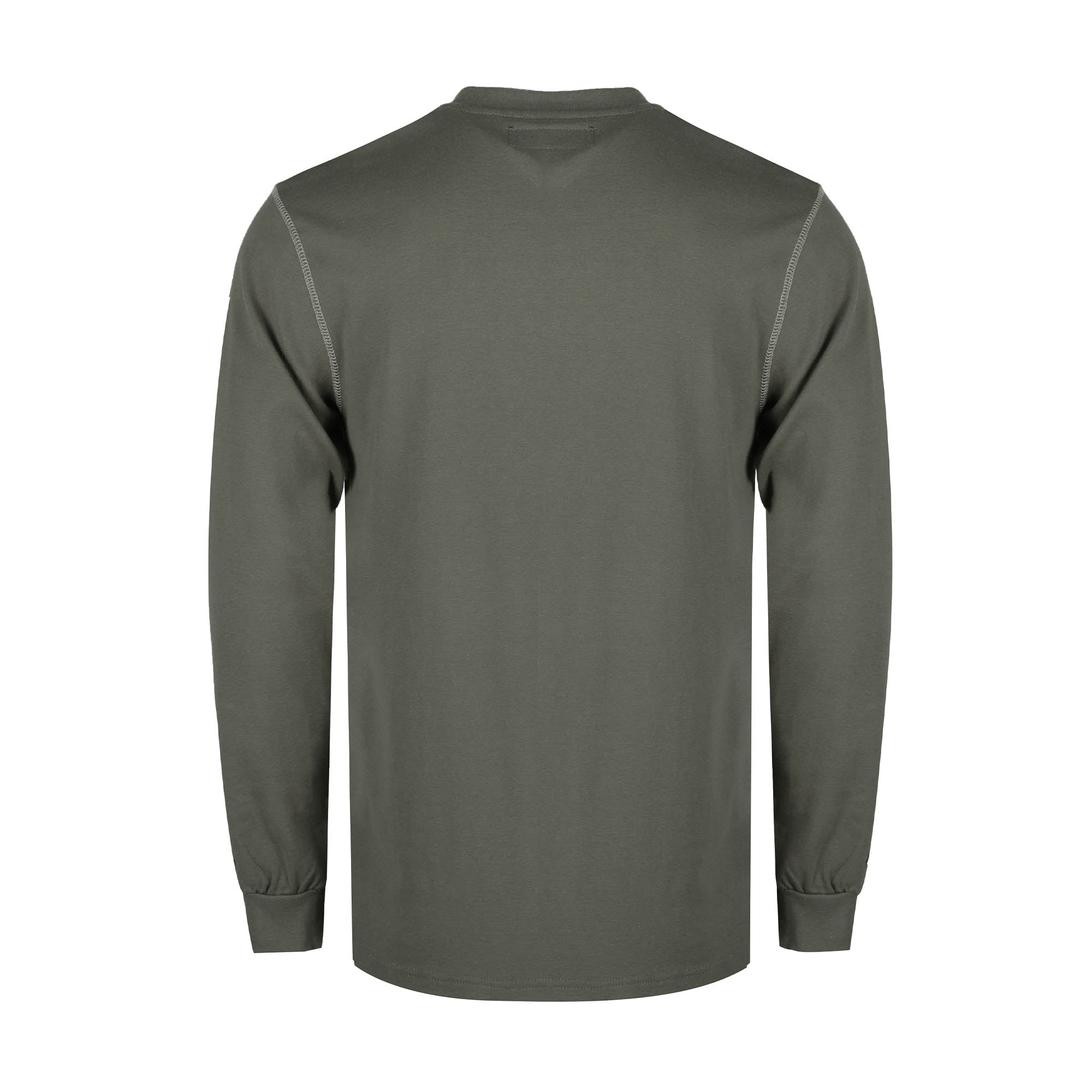 5.5OZ Button Pullover T-Shirts/Solid Color-2808