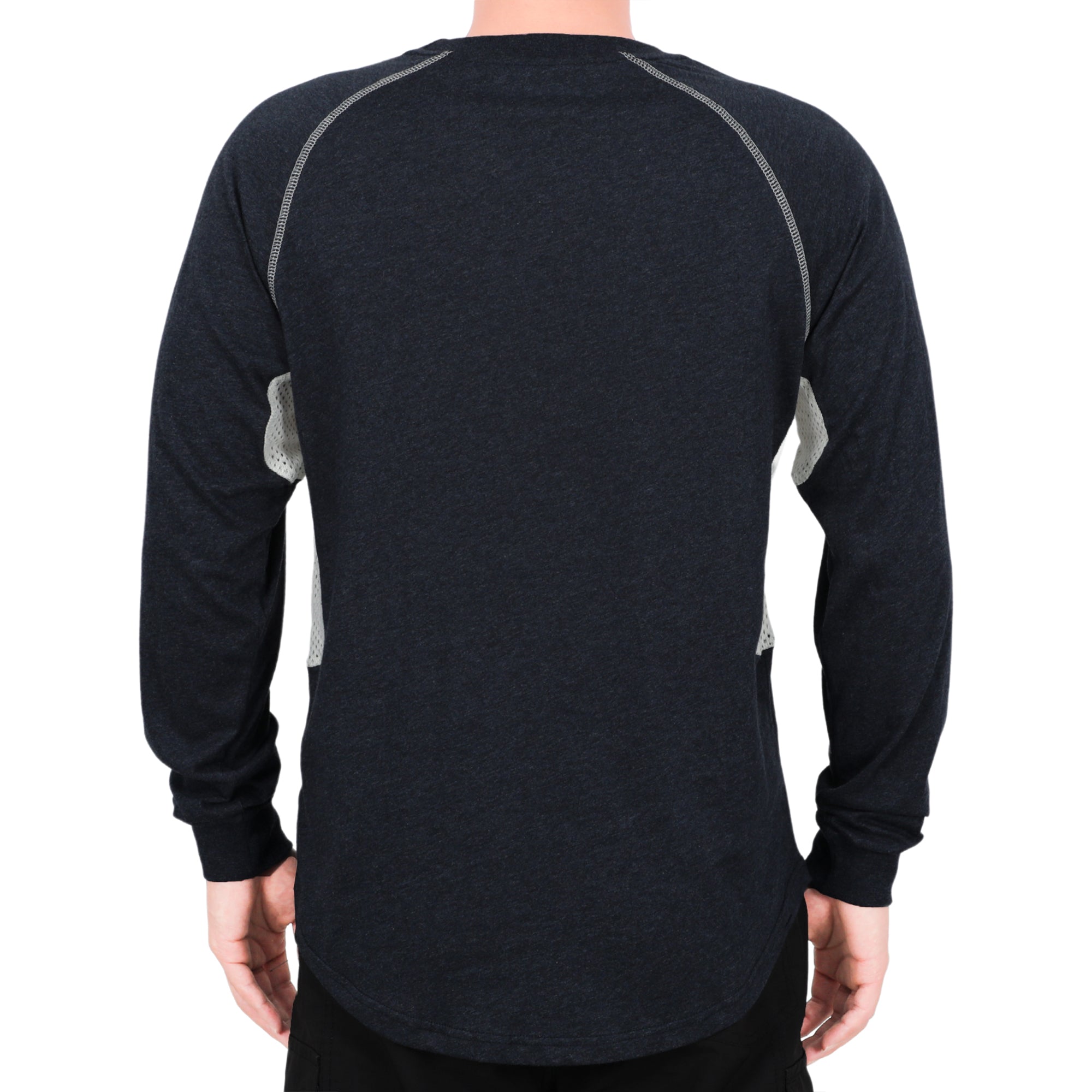 4.5OZ Vented Mesh Loose Fit EX Lightweight Flame Resistant Crew Neck T-Shirts-9717