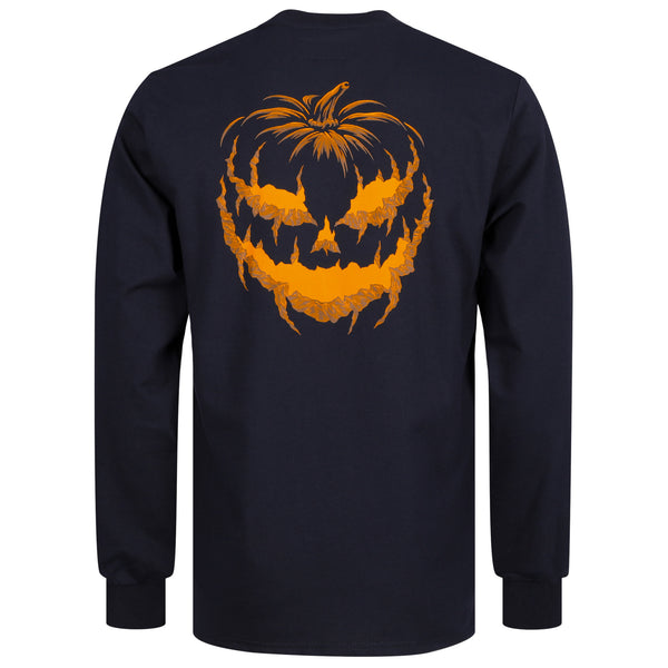 7oz Midweight Flame Resistant Pumpkin Print T-Shirts for Halloween Gifts