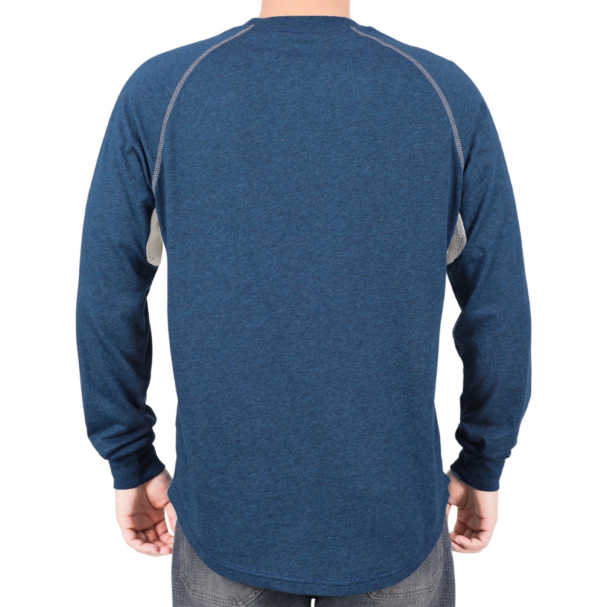 4.5OZ Vented Mesh Loose Fit EX Lightweight Flame Resistant Crew Neck T-Shirts-9717